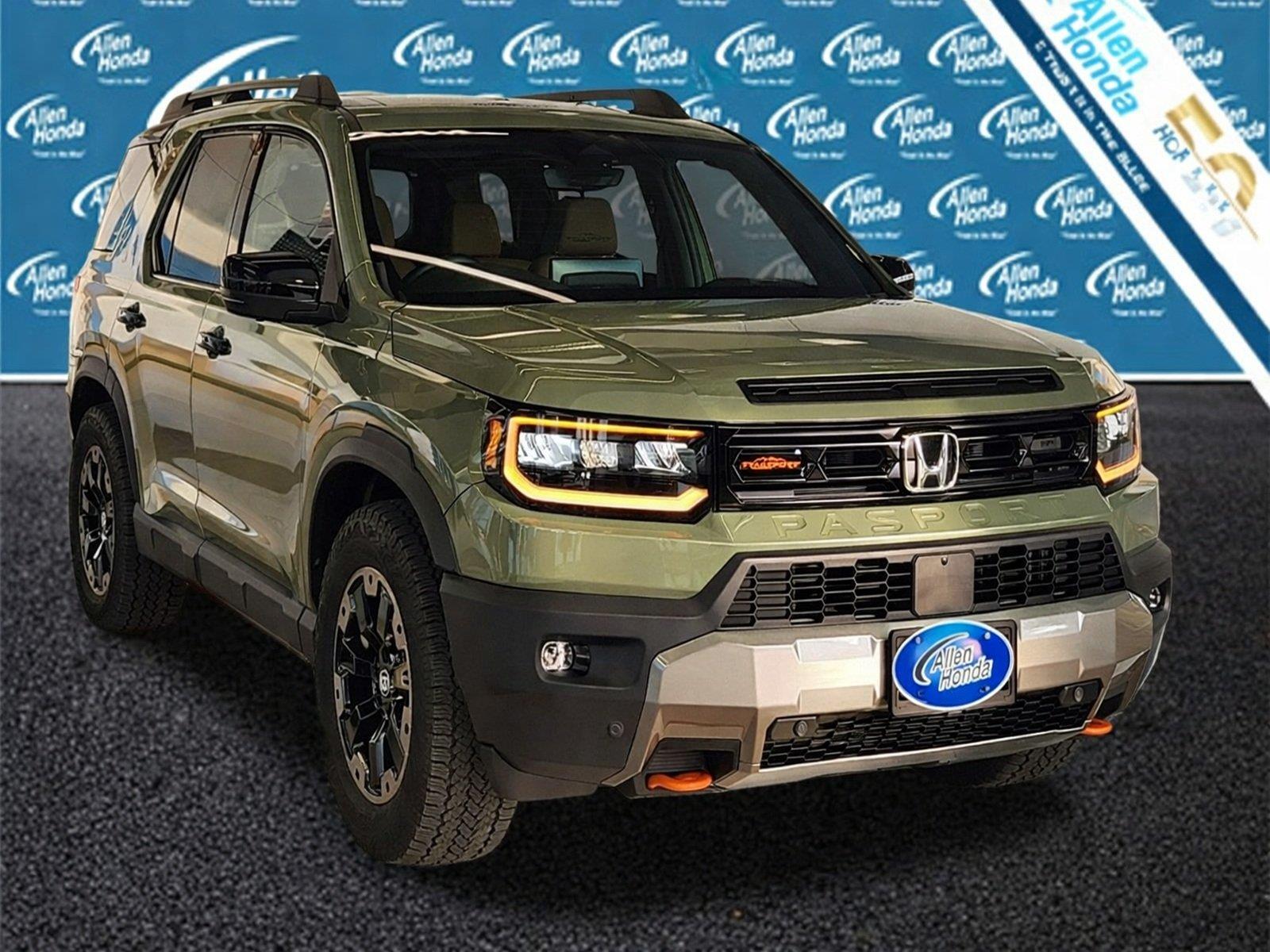 Ash Green Metallic 2026 Honda Passport SUV / Crossover All-Wheel Drive Automatic