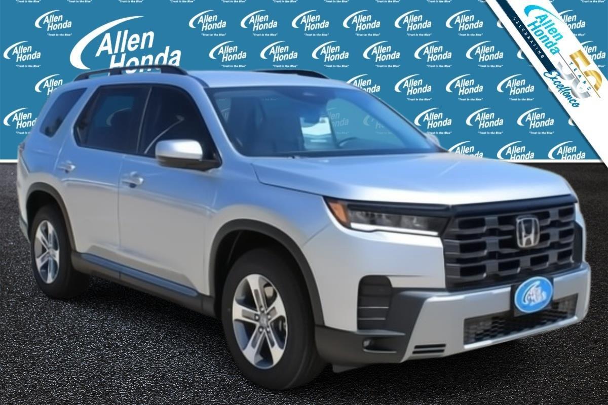 Solar Silver Metallic 2026 Honda Pilot SUV / Crossover All-Wheel Drive Automatic