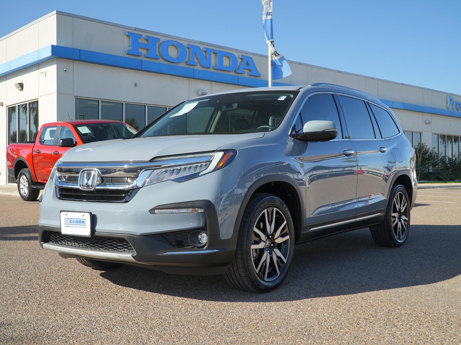 Sonic Gray Pearl 2022 Honda Pilot Elite AWD SUV / Crossover All-Wheel Drive 9-Speed Automatic