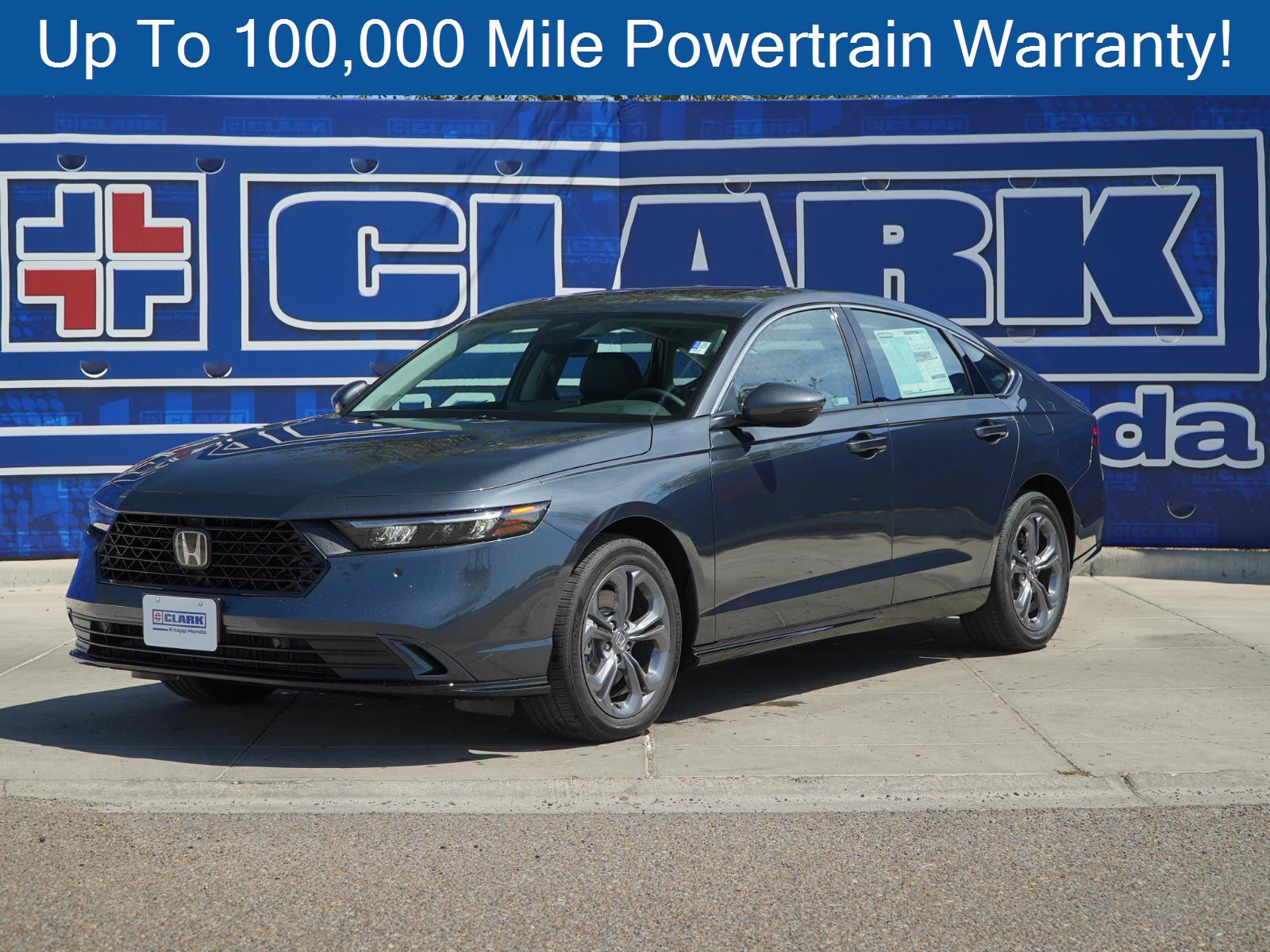 Meteorite Gray Metallic 2026 Honda Accord Hybrid Sedan Front-Wheel Drive 1-Speed Dual Clutch