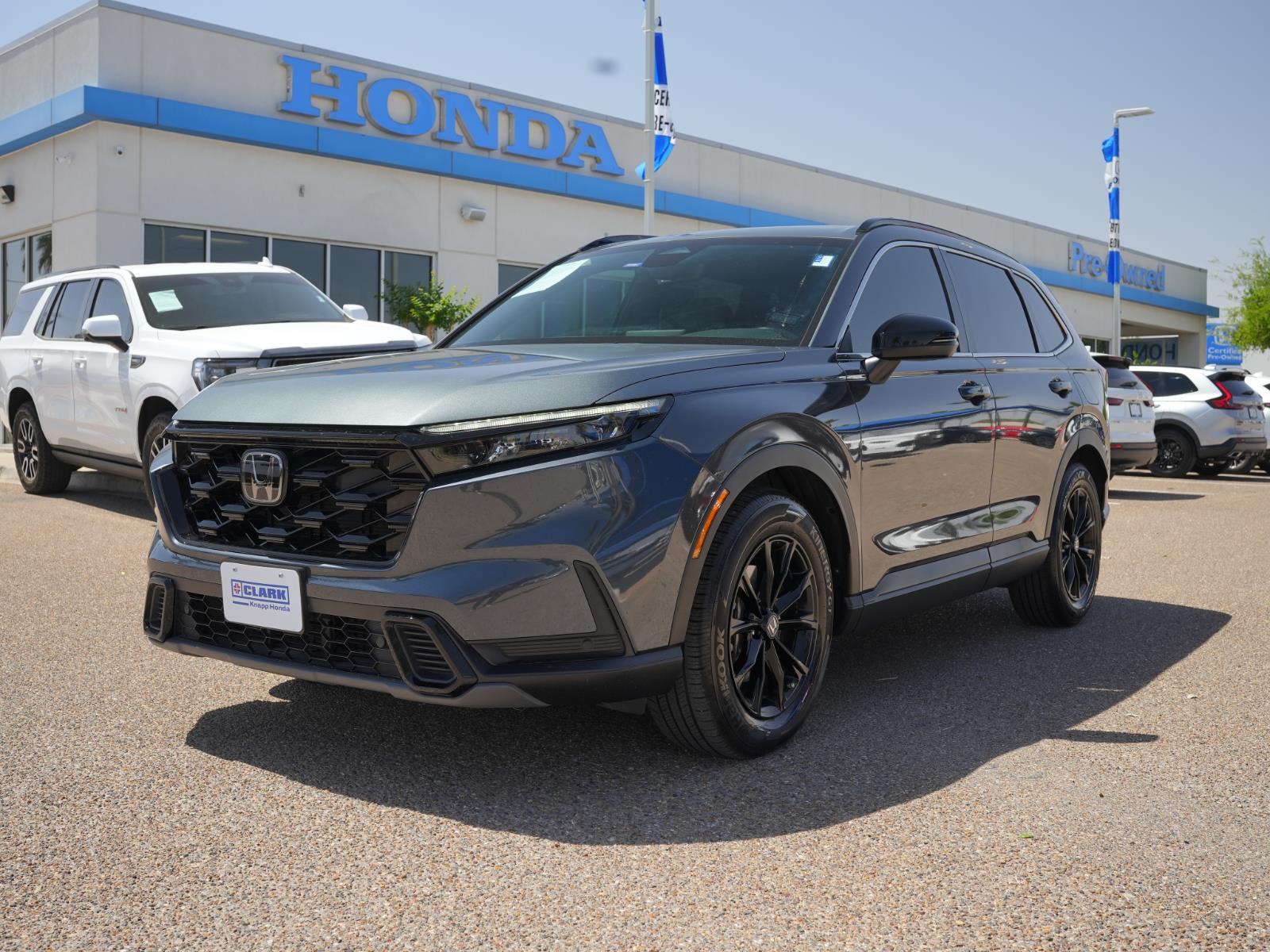 Meteorite Gray Metallic 2025 Honda CR-V Hybrid Sport-L FWD SUV / Crossover Front-Wheel Drive 1-Speed Dual Clutch