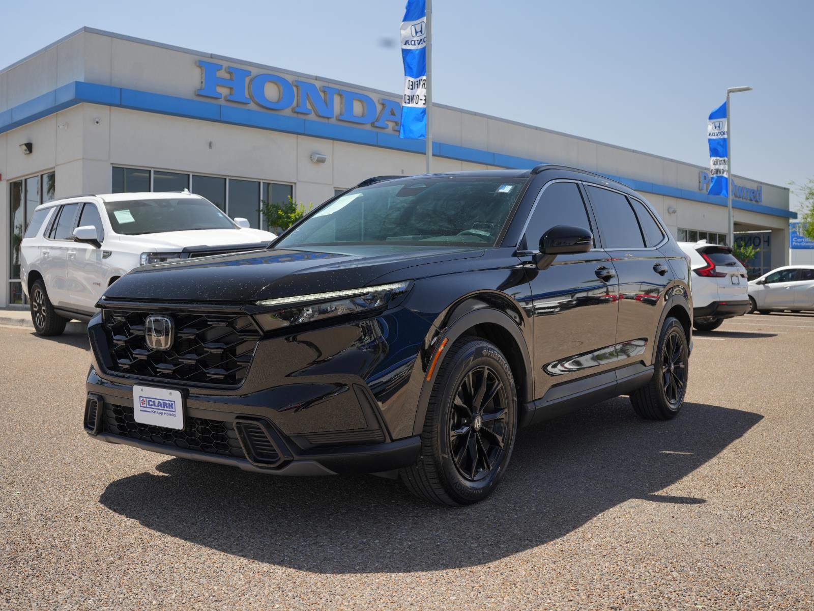 Crystal Black Pearl 2024 Honda CR-V Hybrid Sport FWD SUV / Crossover Front-Wheel Drive 1-Speed Dual Clutch