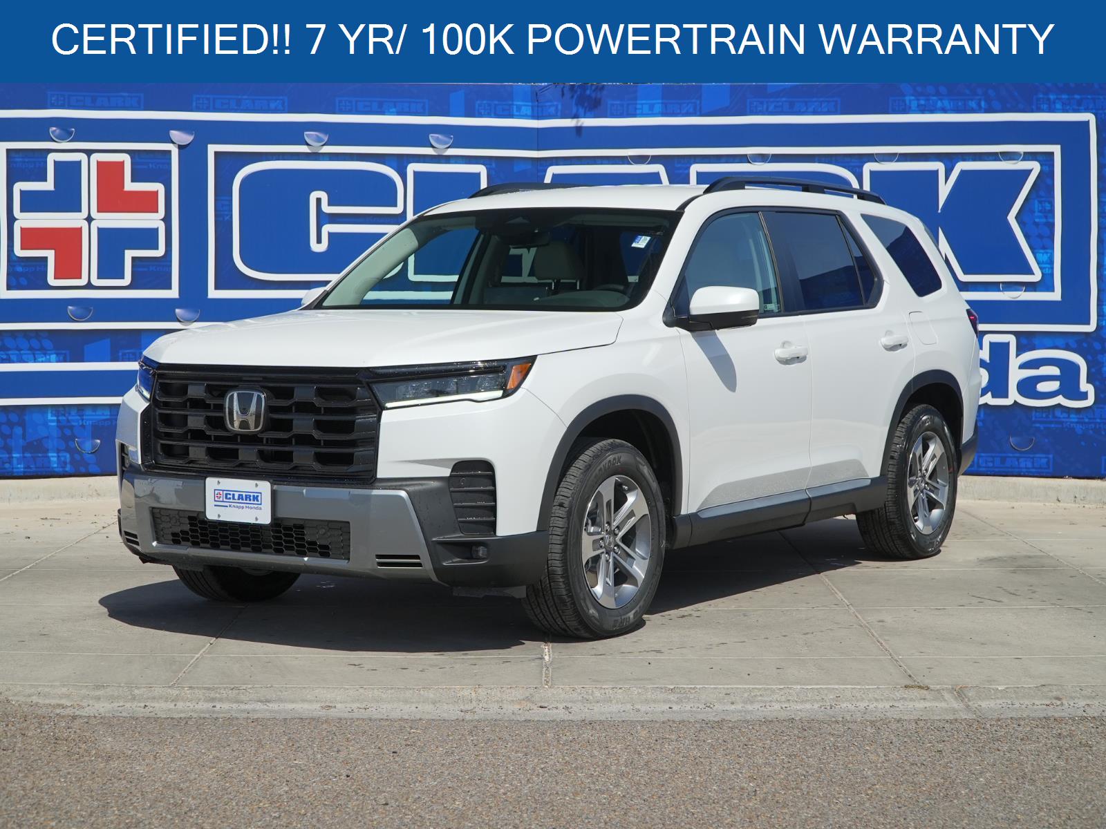 Platinum White Pearl 2026 Honda Pilot SUV / Crossover Front-Wheel Drive Automatic