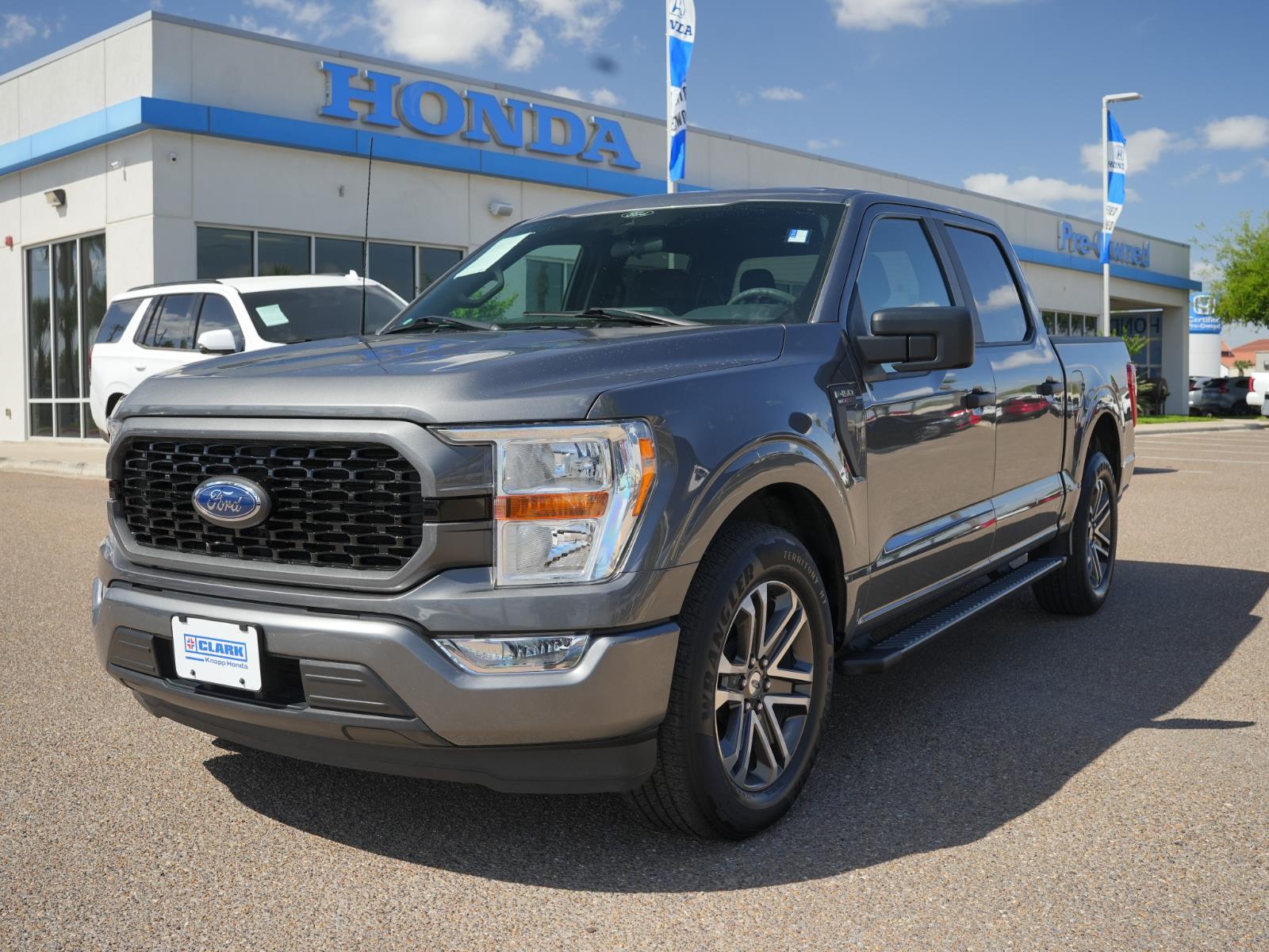 Carbonized Gray 2021 Ford F-150 XL SuperCrew RWD Pickup Truck 4X2 Automatic