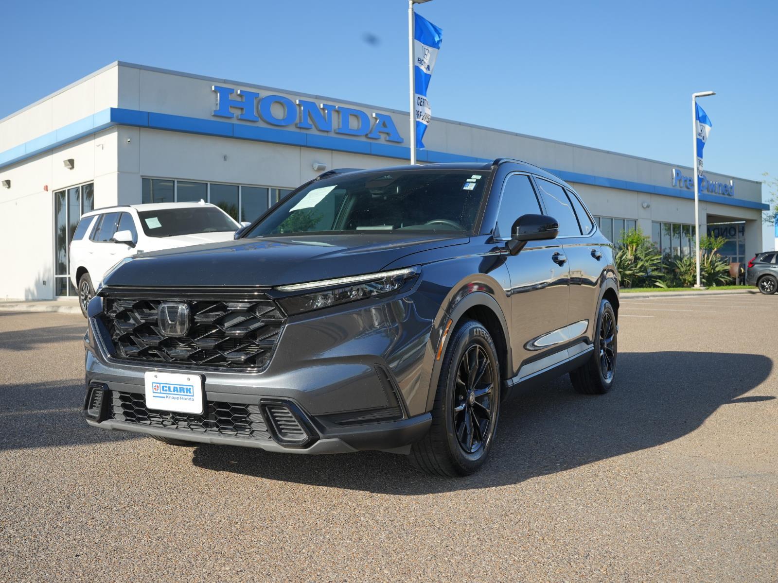 Meteorite Gray Metallic 2024 Honda CR-V Hybrid Sport FWD SUV / Crossover Front-Wheel Drive 1-Speed Dual Clutch