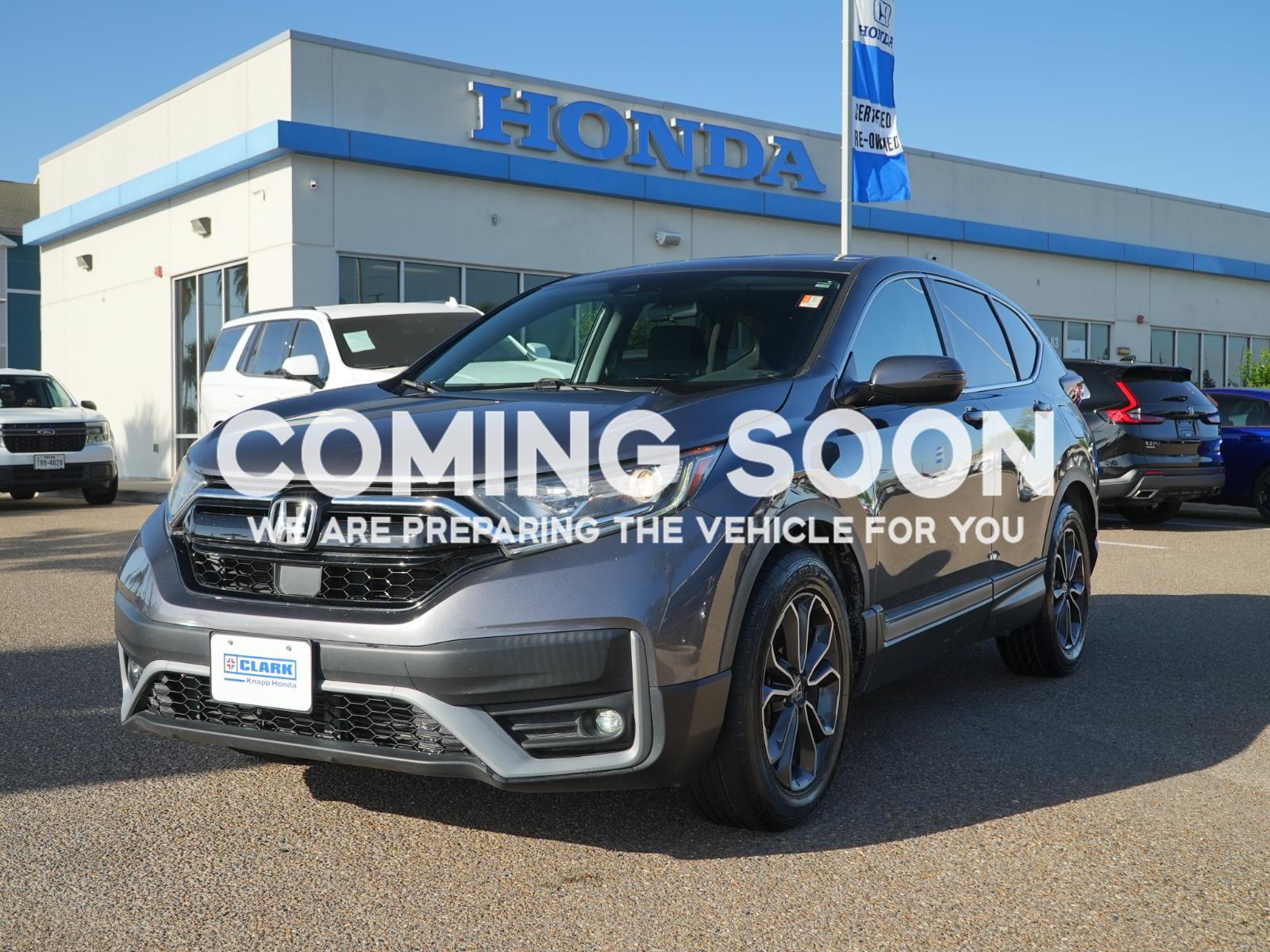 Gray (Modern Steel Metallic) 2021 Honda CR-V EX FWD SUV / Crossover Front-Wheel Drive Continuously Variable Transmission
