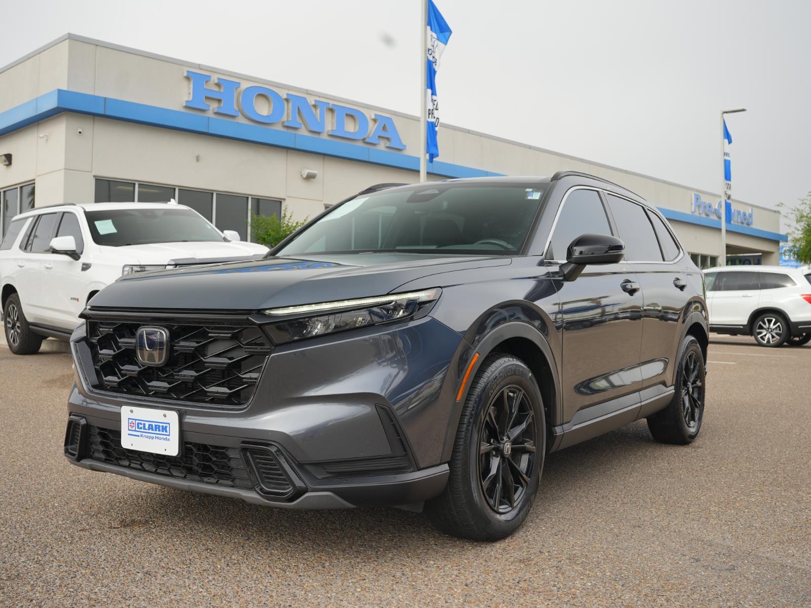 Meteorite Gray Metallic 2023 Honda CR-V Hybrid Sport FWD SUV / Crossover Front-Wheel Drive 1-Speed Dual Clutch