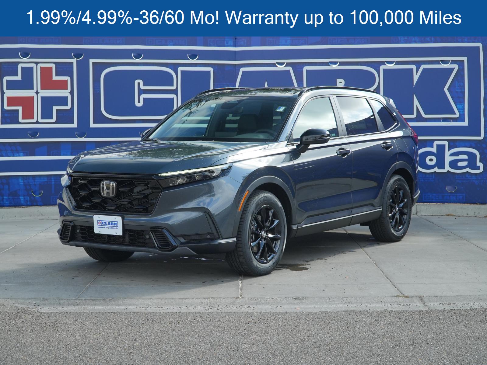 Meteorite Gray Metallic 2026 Honda CR-V Hybrid SUV / Crossover Front-Wheel Drive 1-Speed Dual Clutch