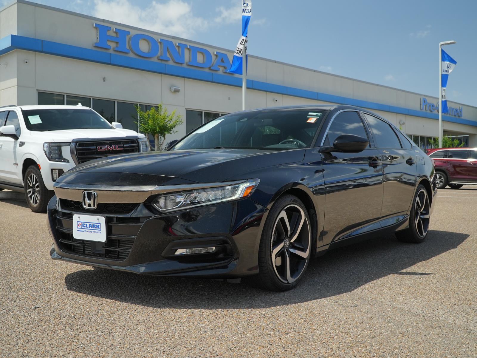 Crystal Black Pearl 2020 Honda Accord 1.5T Sport FWD Sedan Front-Wheel Drive 7-Speed CVT