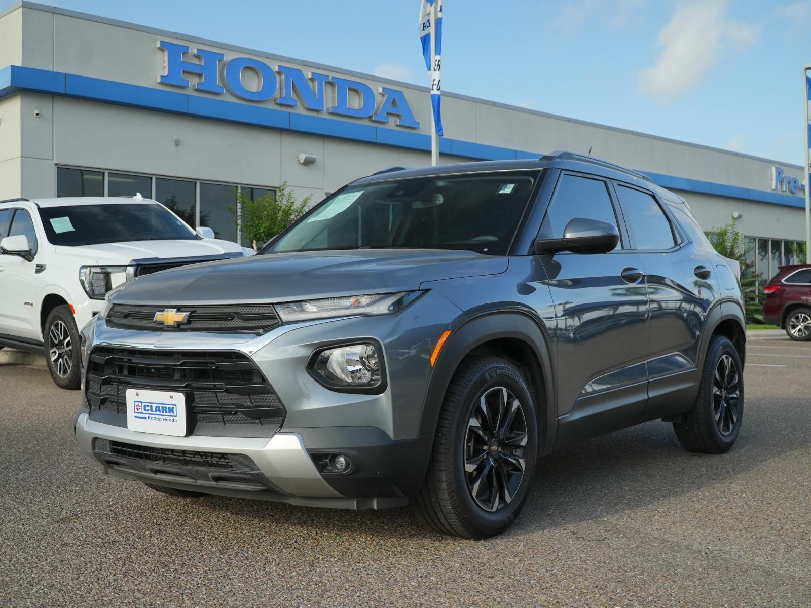 Gray (Satin Steel Metallic) 2022 Chevrolet Trailblazer LT FWD SUV / Crossover Front-Wheel Drive Continuously Variable Transmission