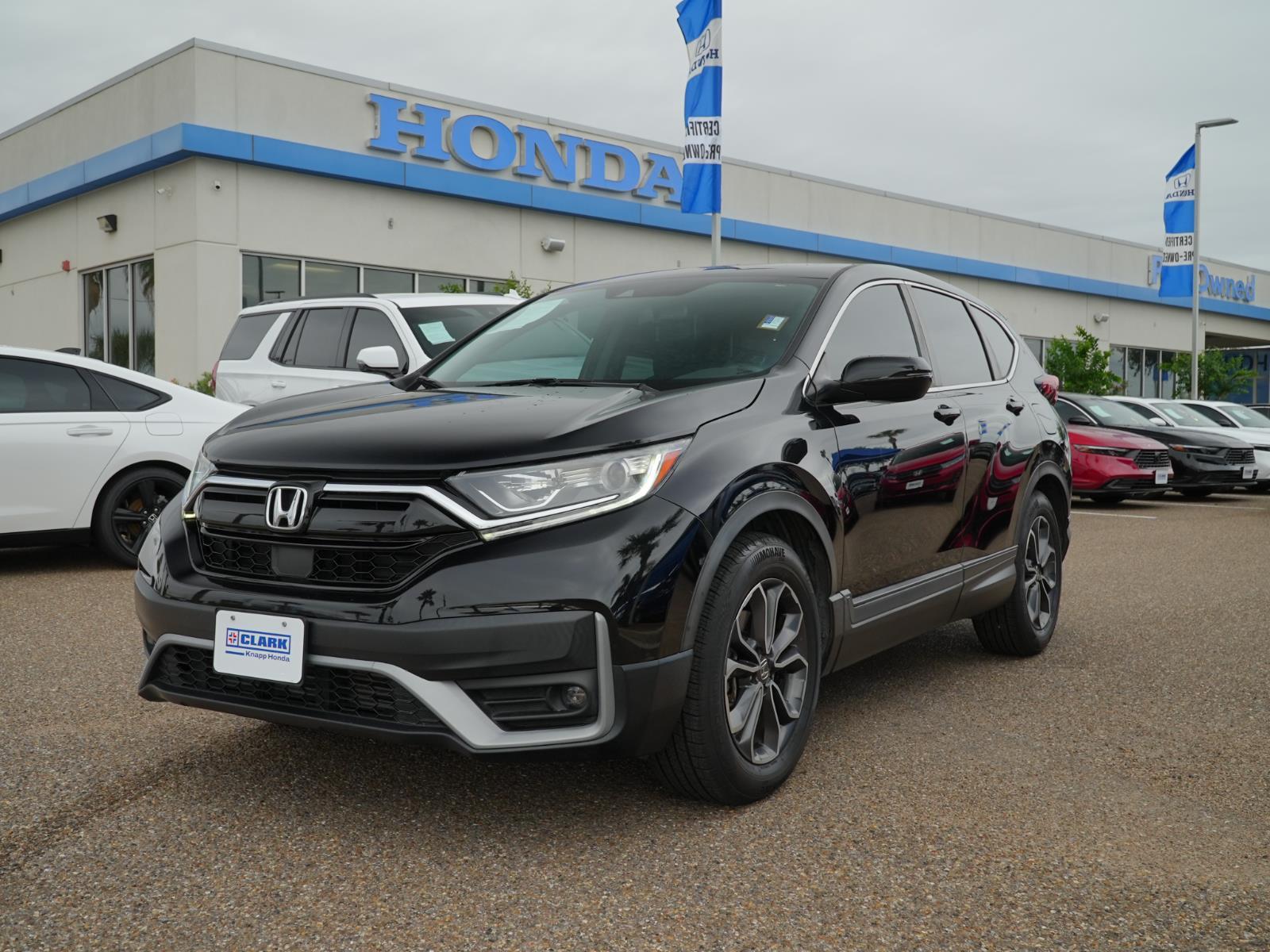 Crystal Black Pearl 2021 Honda CR-V EX-L FWD SUV / Crossover Front-Wheel Drive Continuously Variable Transmission