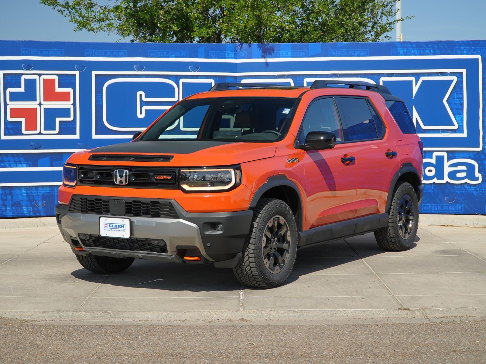 Sunset Orange II 2026 Honda Passport TrailSport Elite AWD SUV / Crossover All-Wheel Drive Automatic