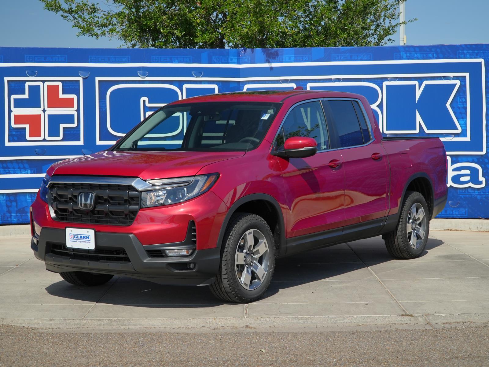 Radiant Red Metallic II 2026 Honda Ridgeline RTL AWD Pickup Truck All-Wheel Drive 9-Speed Automatic