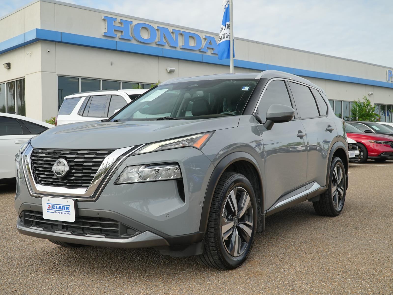 Boulder Gray Pearl 2023 Nissan Rogue SL FWD SUV / Crossover Front-Wheel Drive Continuously Variable Transmission