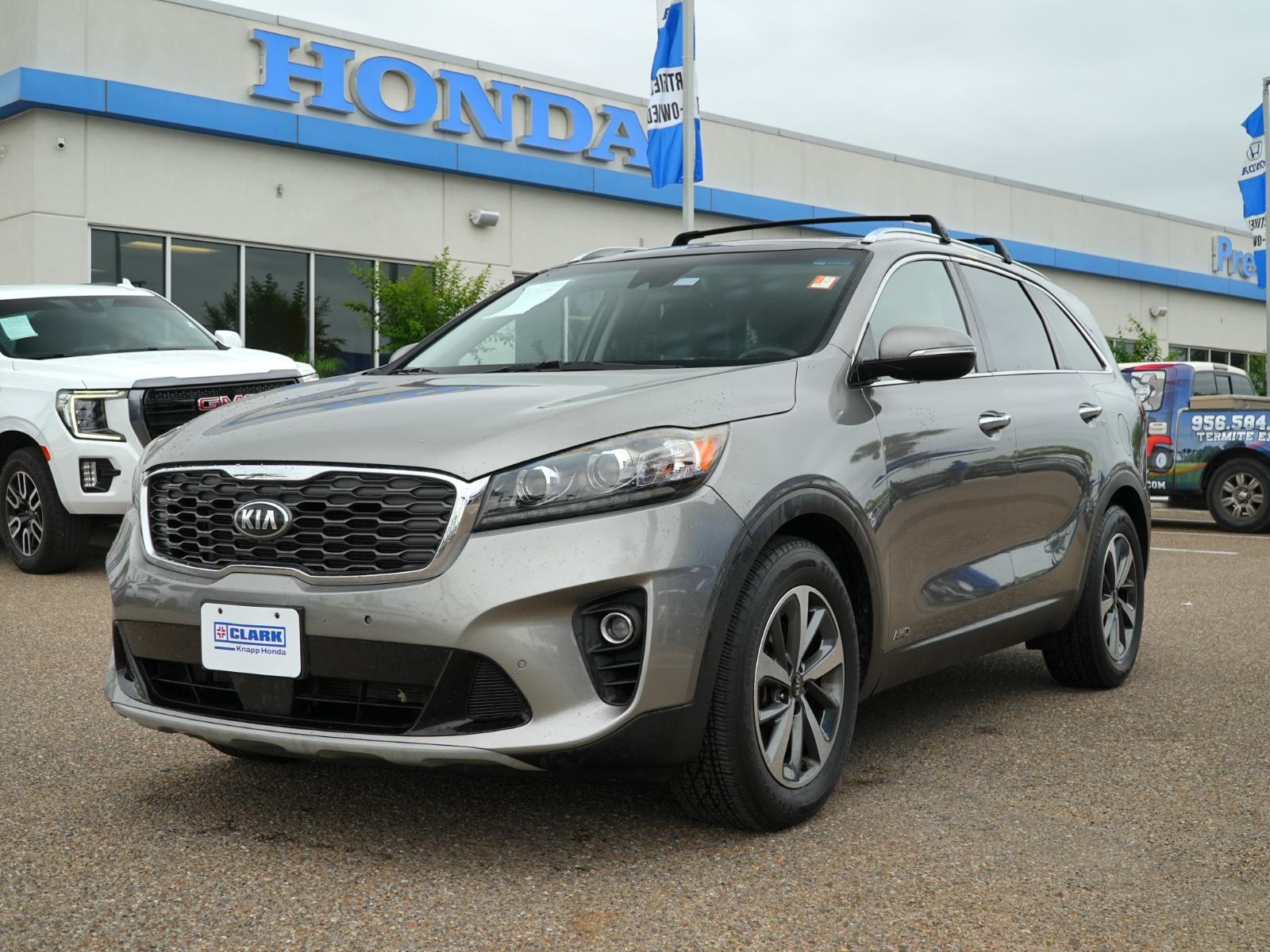 Titanium Silver 2019 Kia Sorento EX V6 AWD SUV / Crossover All-Wheel Drive 8-Speed Automatic