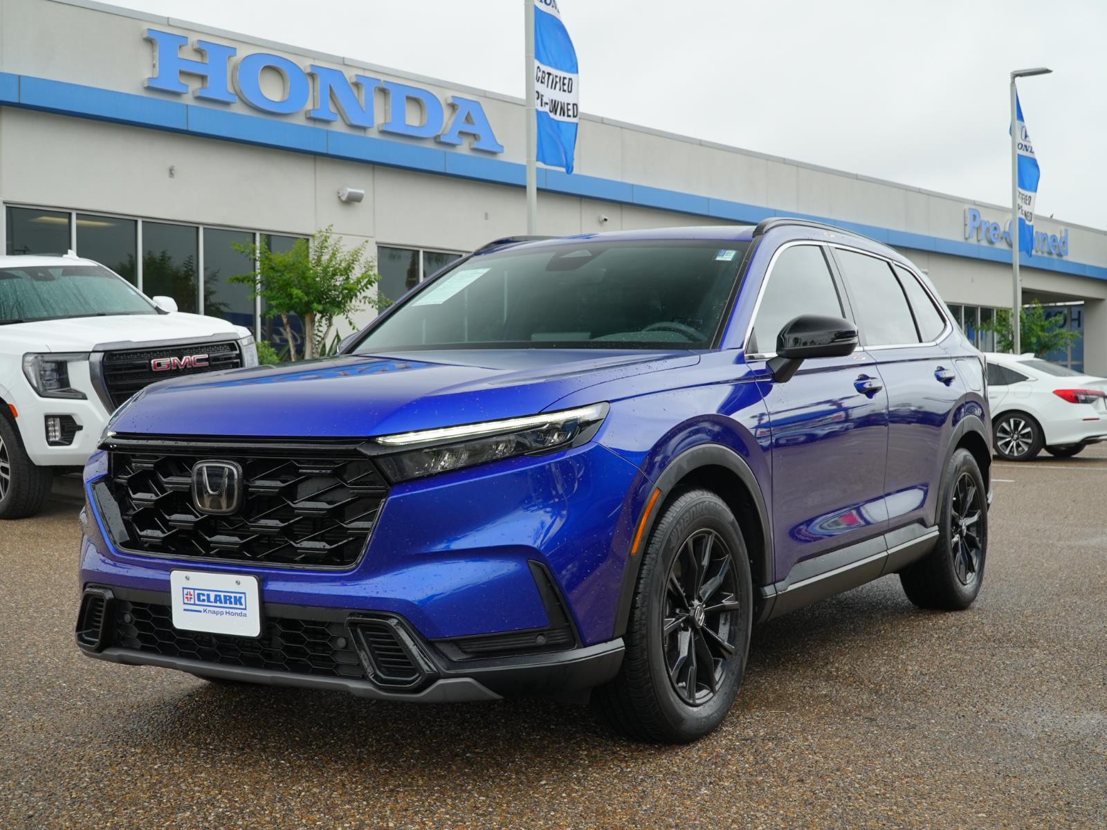 Still Night Pearl 2024 Honda CR-V Hybrid Sport-L FWD SUV / Crossover Front-Wheel Drive 1-Speed Dual Clutch