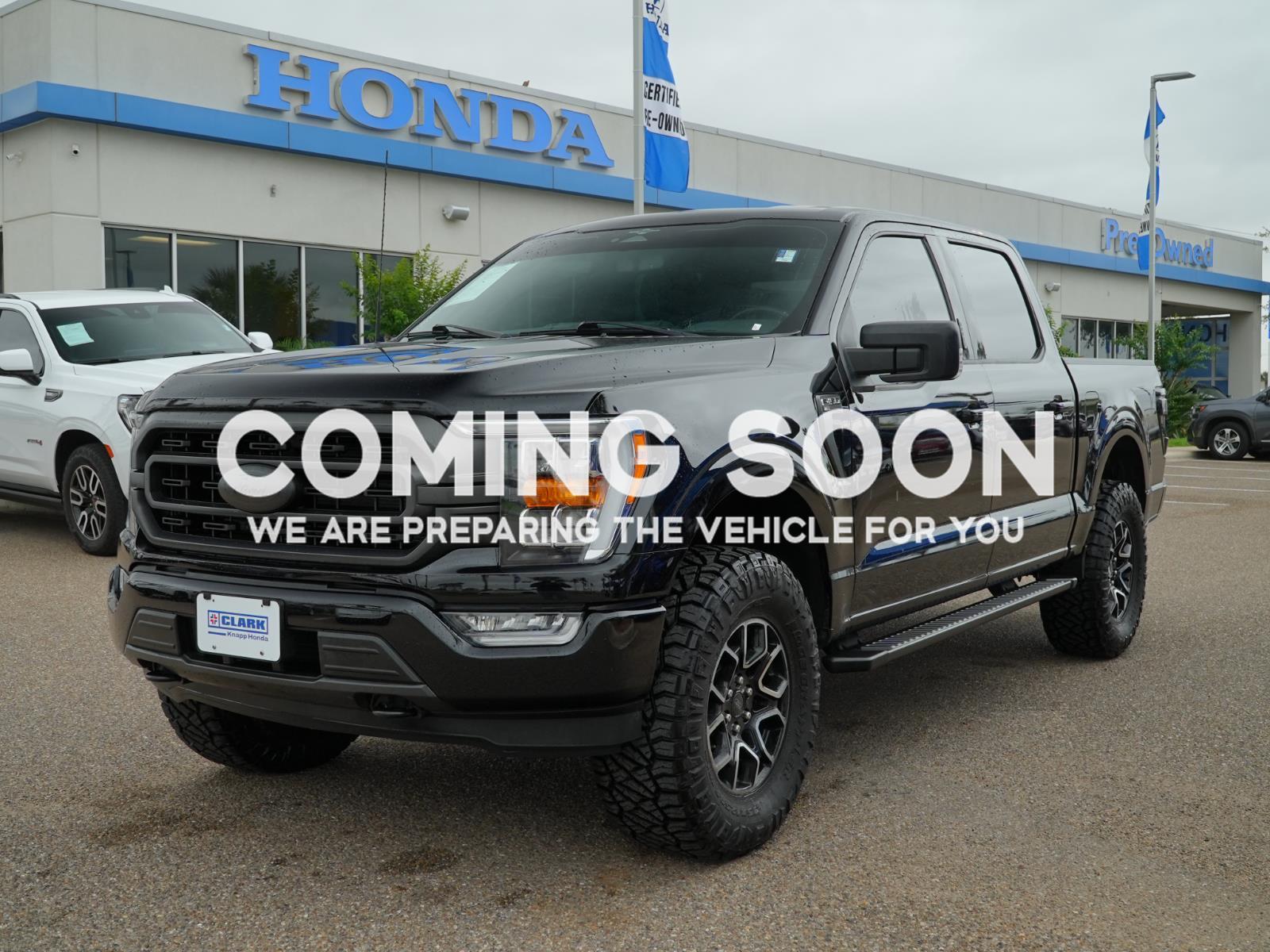 Agate Black 2023 Ford F-150 XLT SuperCrew 4WD Pickup Truck Four-Wheel Drive Automatic