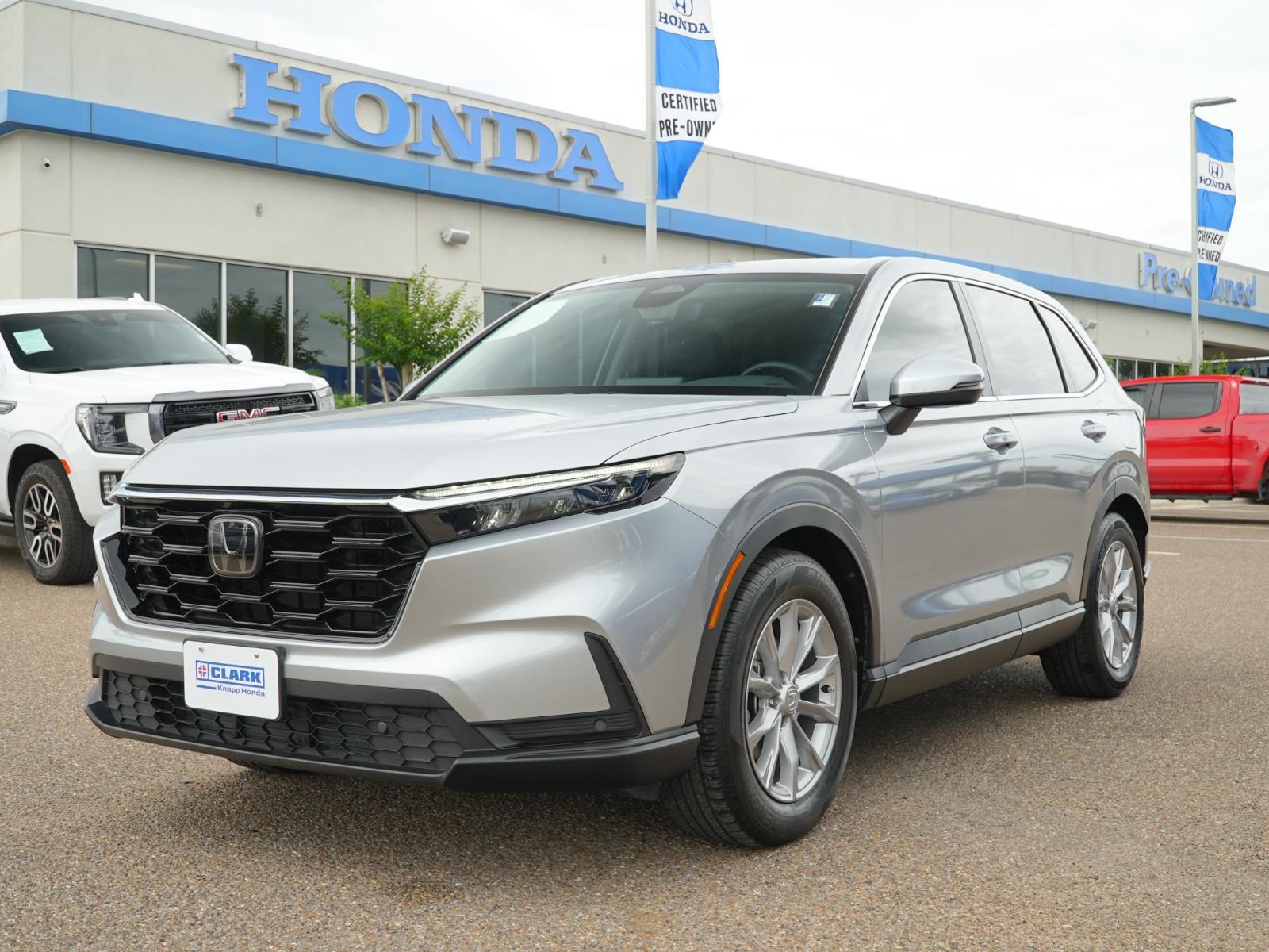 Solar Silver Metallic 2025 Honda CR-V EX-L FWD SUV / Crossover Front-Wheel Drive Continuously Variable Transmission