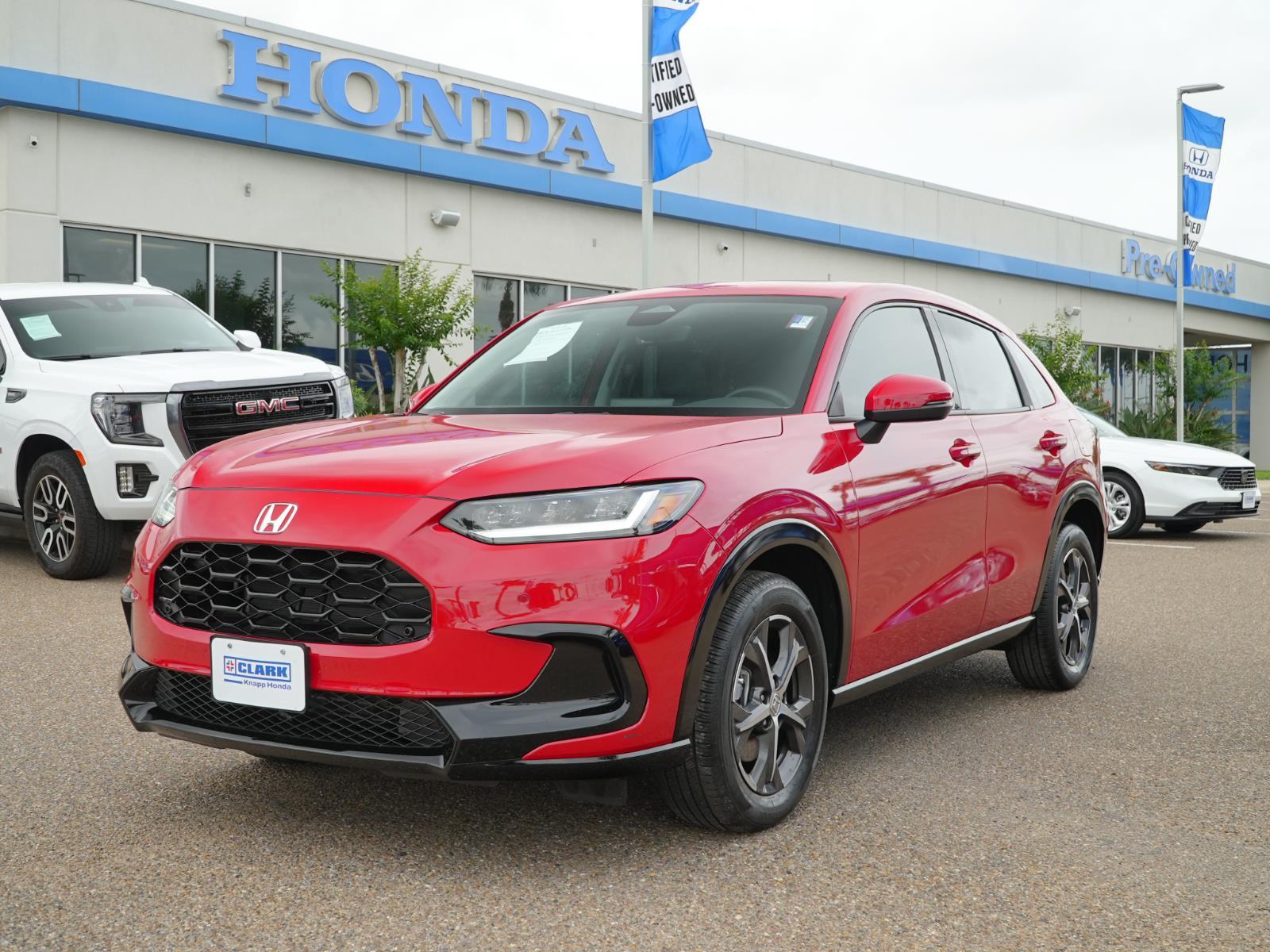 Milano Red 2025 Honda HR-V EX-L FWD SUV / Crossover Front-Wheel Drive Continuously Variable Transmission