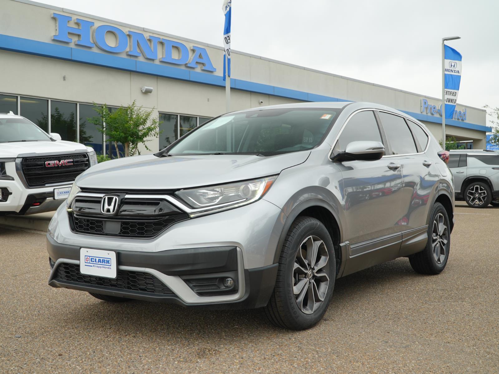 Lunar Silver Metallic 2020 Honda CR-V EX FWD SUV / Crossover Front-Wheel Drive Continuously Variable Transmission