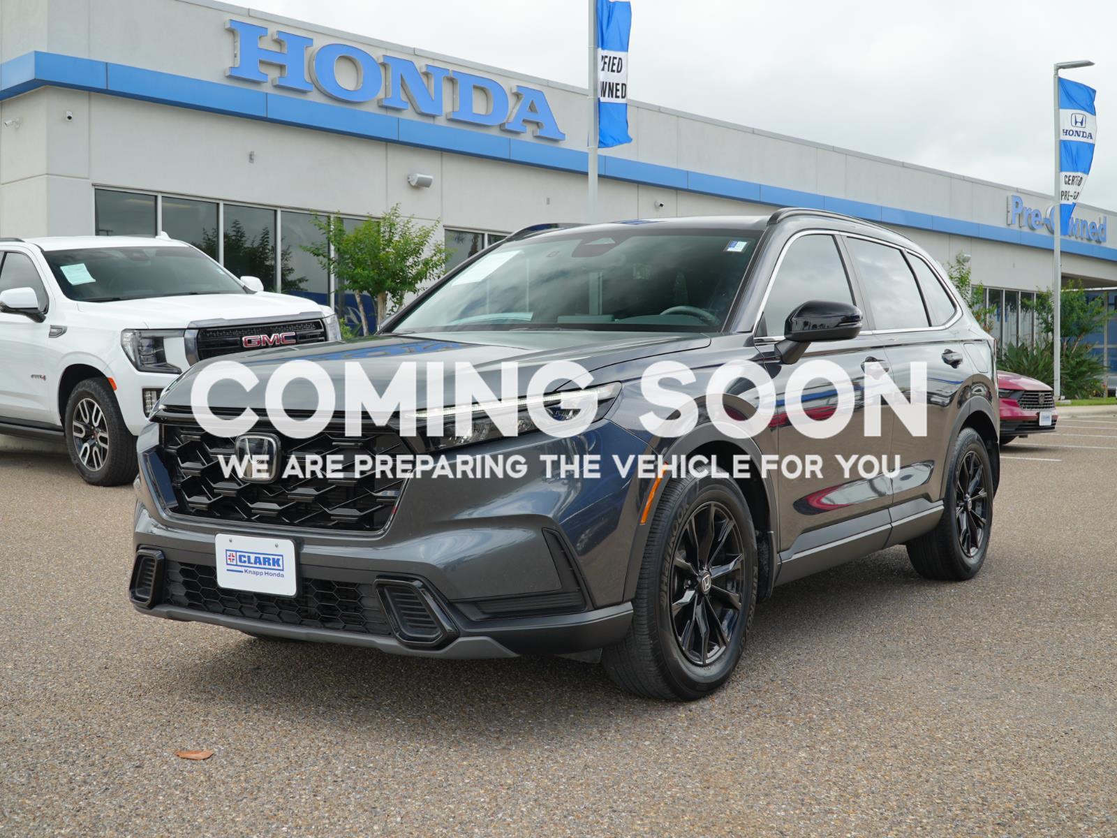 Meteorite Gray Metallic 2024 Honda CR-V Hybrid Sport FWD SUV / Crossover Front-Wheel Drive 1-Speed Dual Clutch