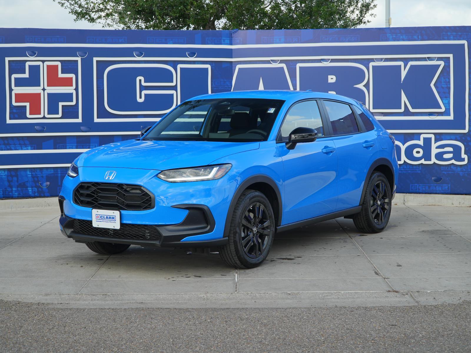 Boost Blue Pearl 2026 Honda HR-V Sport FWD SUV / Crossover Front-Wheel Drive Continuously Variable Transmission