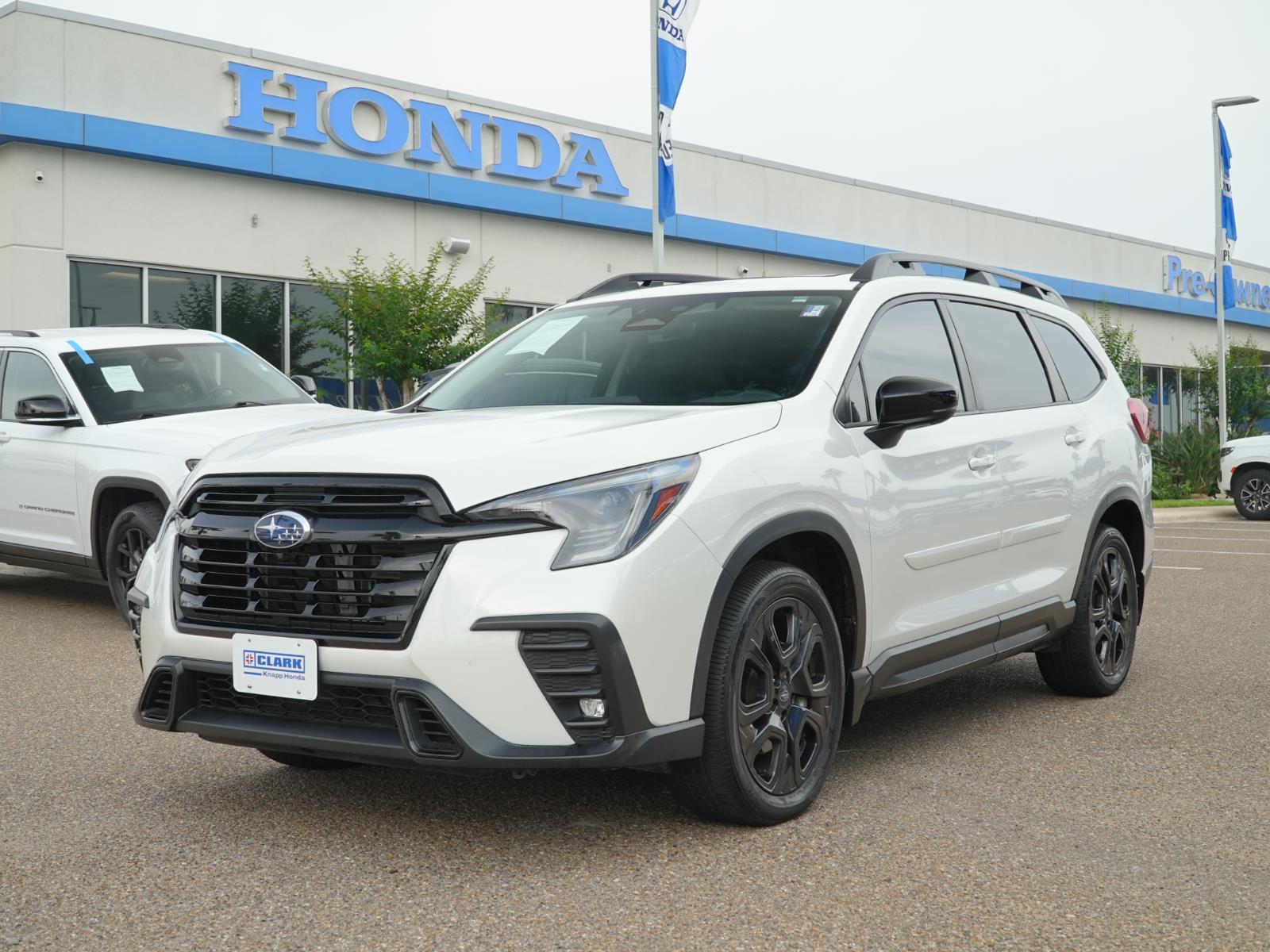 Crystal White Pearl 2024 Subaru Ascent Onyx Edition Limited AWD SUV / Crossover All-Wheel Drive Continuously Variable Transmission