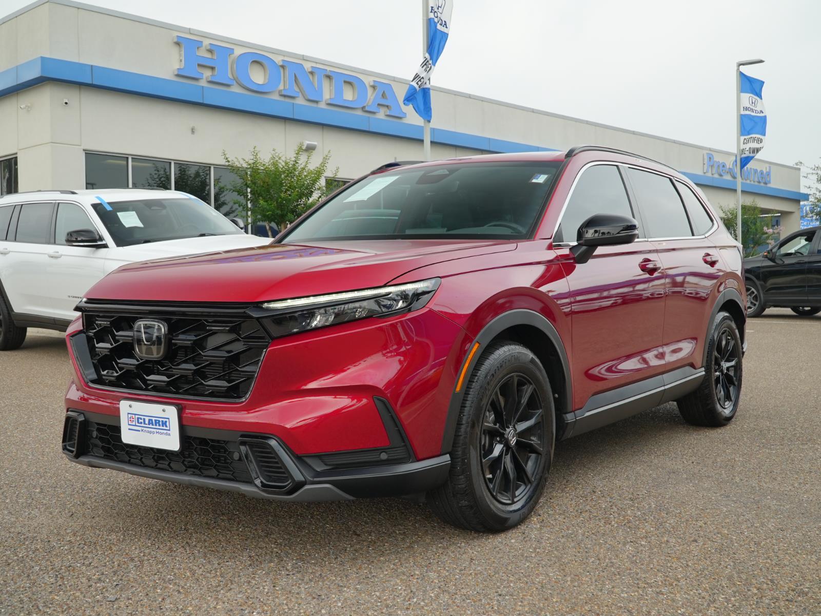 Radiant Red Metallic 2025 Honda CR-V Hybrid Sport-L FWD SUV / Crossover Front-Wheel Drive 1-Speed Dual Clutch