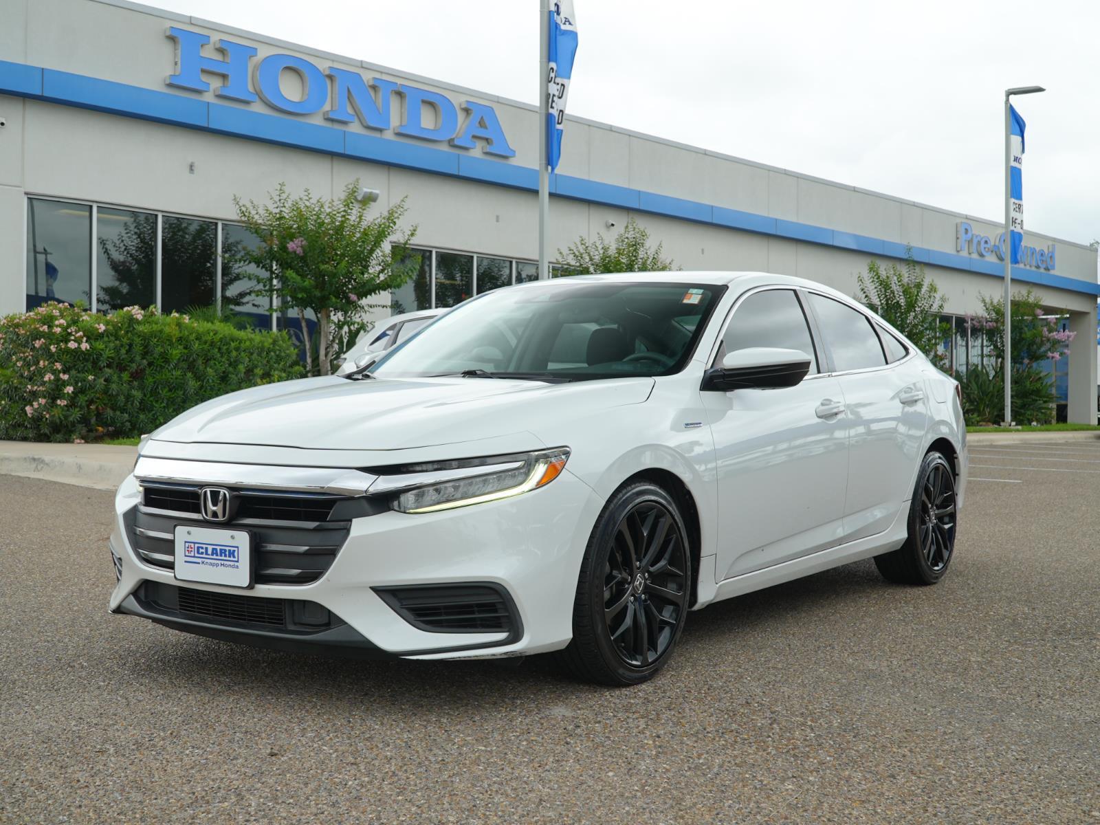 Platinum White Pearl 2020 Honda Insight EX Sedan FWD Sedan Front-Wheel Drive 1-Speed Dual Clutch