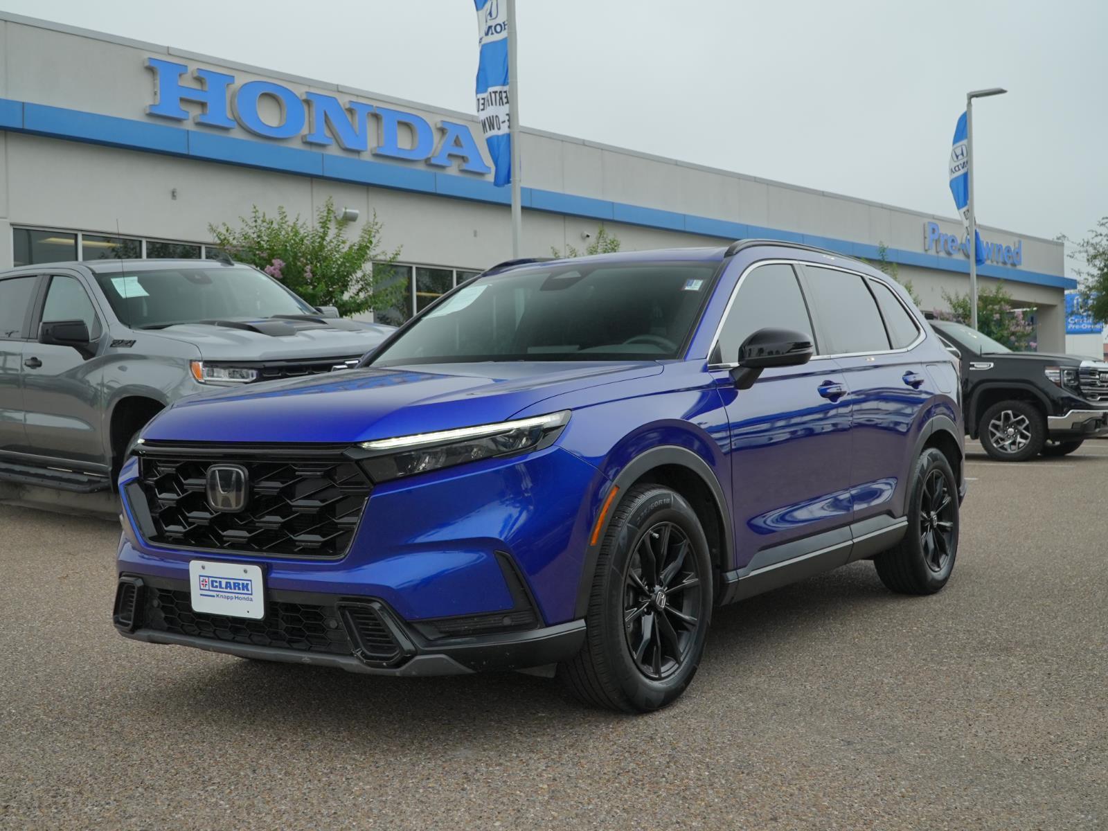 Still Night Pearl 2024 Honda CR-V Hybrid Sport-L FWD SUV / Crossover Front-Wheel Drive 1-Speed Dual Clutch