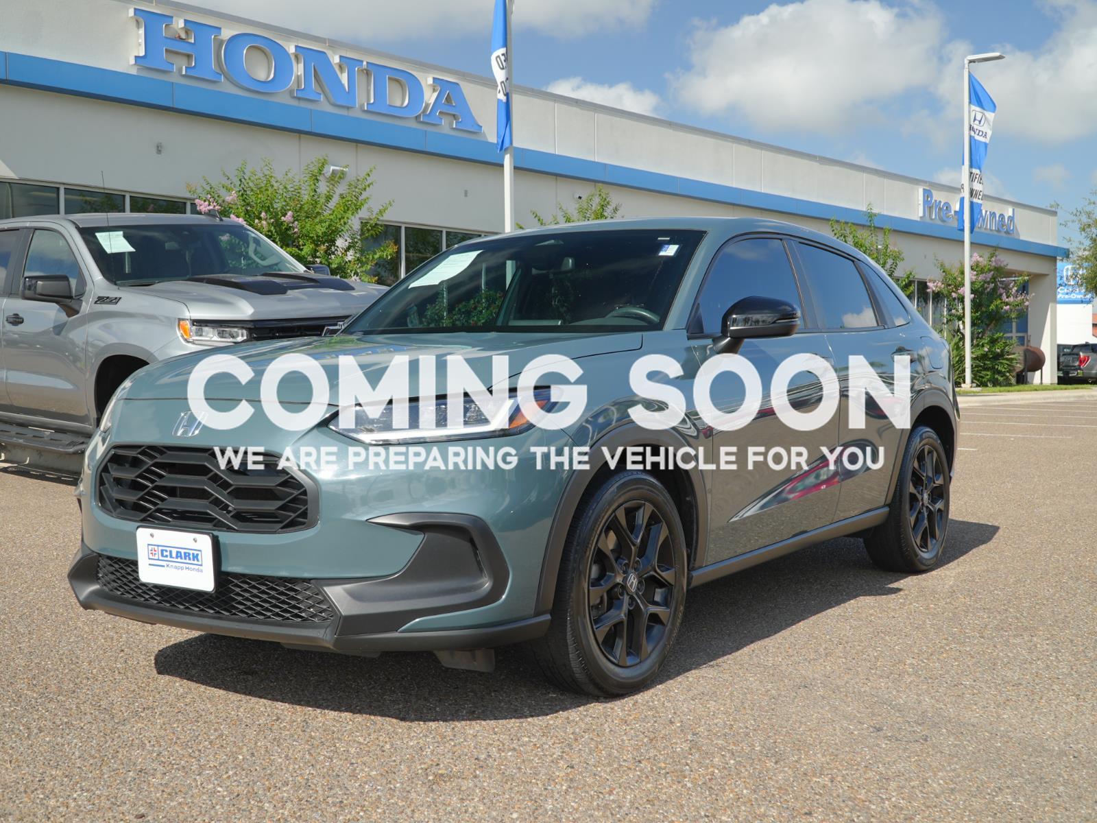 Nordic Forest Pearl 2024 Honda HR-V Sport FWD SUV / Crossover Front-Wheel Drive Continuously Variable Transmission