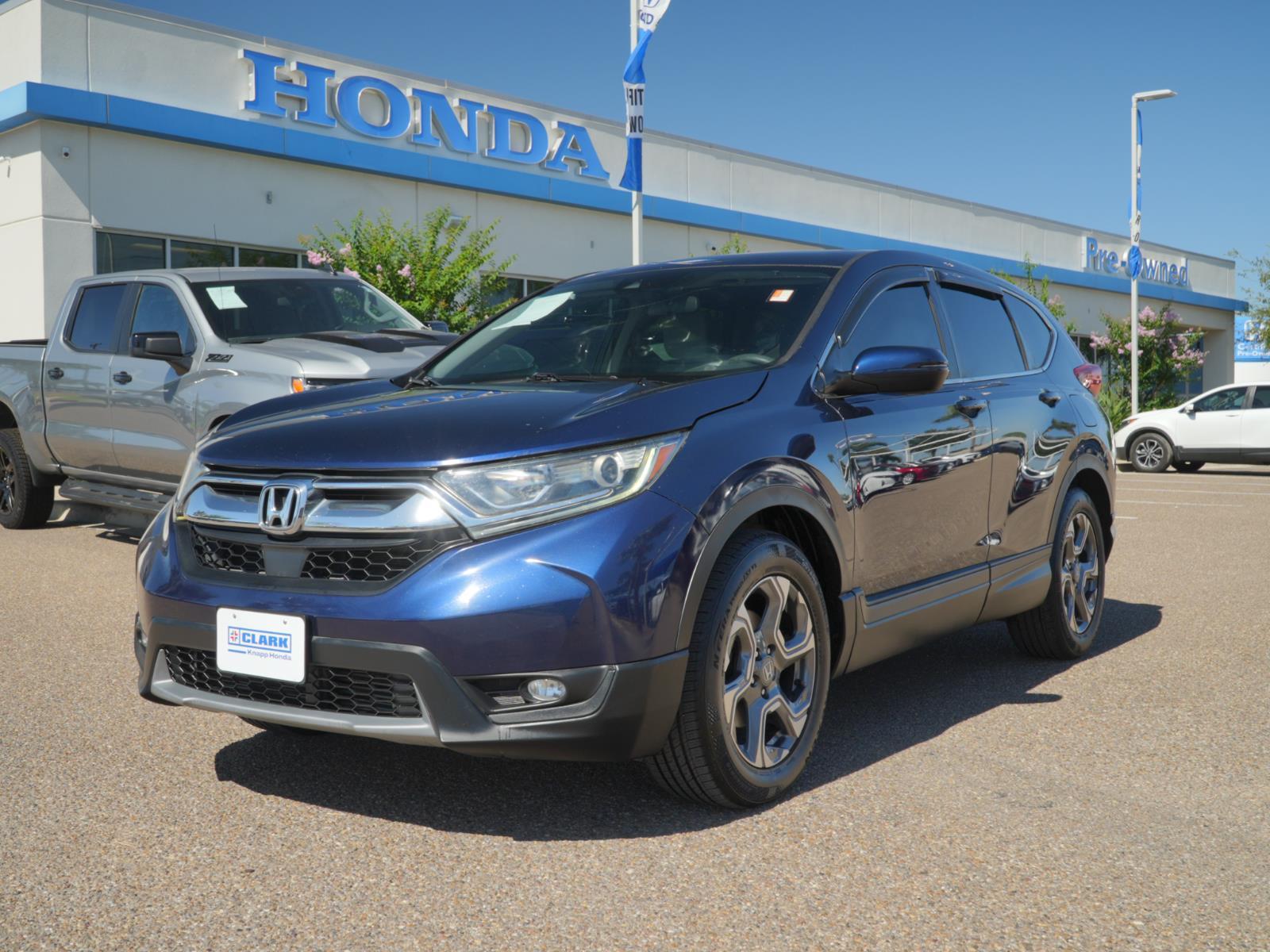 Black (Obsidian Blue Pearl) 2018 Honda CR-V EX FWD SUV / Crossover Front-Wheel Drive Continuously Variable Transmission