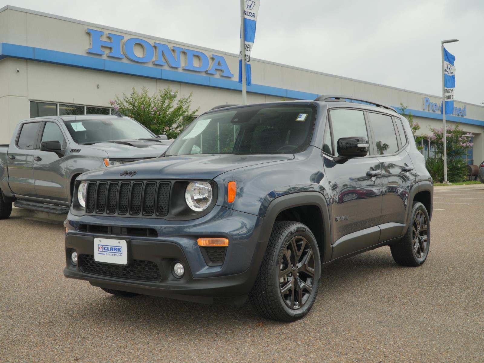 Slate Blue Pearlcoat 2023 Jeep Renegade Altitude 4WD SUV / Crossover Four-Wheel Drive 9-Speed Automatic