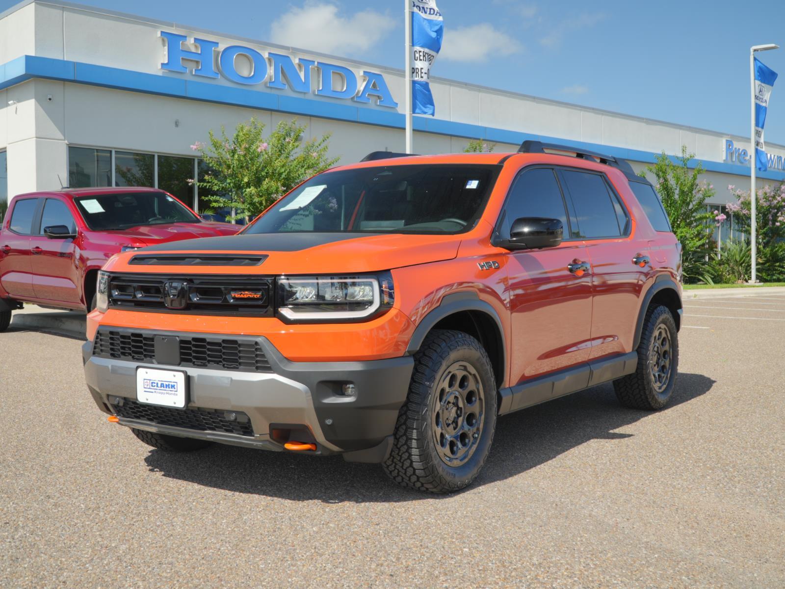Sunset Orange II 2026 Honda Passport TrailSport Elite Blackout AWD SUV / Crossover All-Wheel Drive Automatic