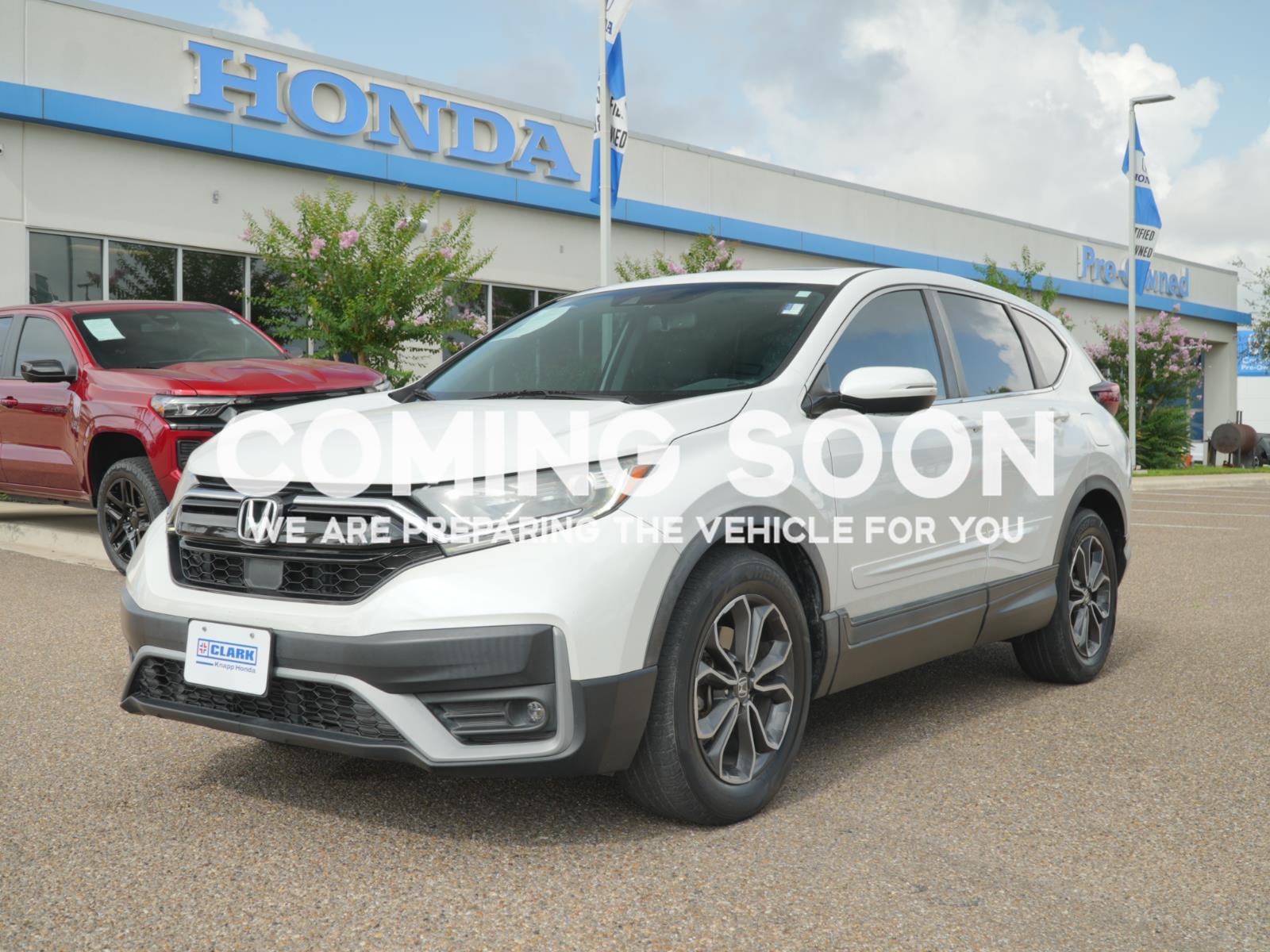 Platinum White Pearl 2020 Honda CR-V EX-L FWD SUV / Crossover Front-Wheel Drive Continuously Variable Transmission