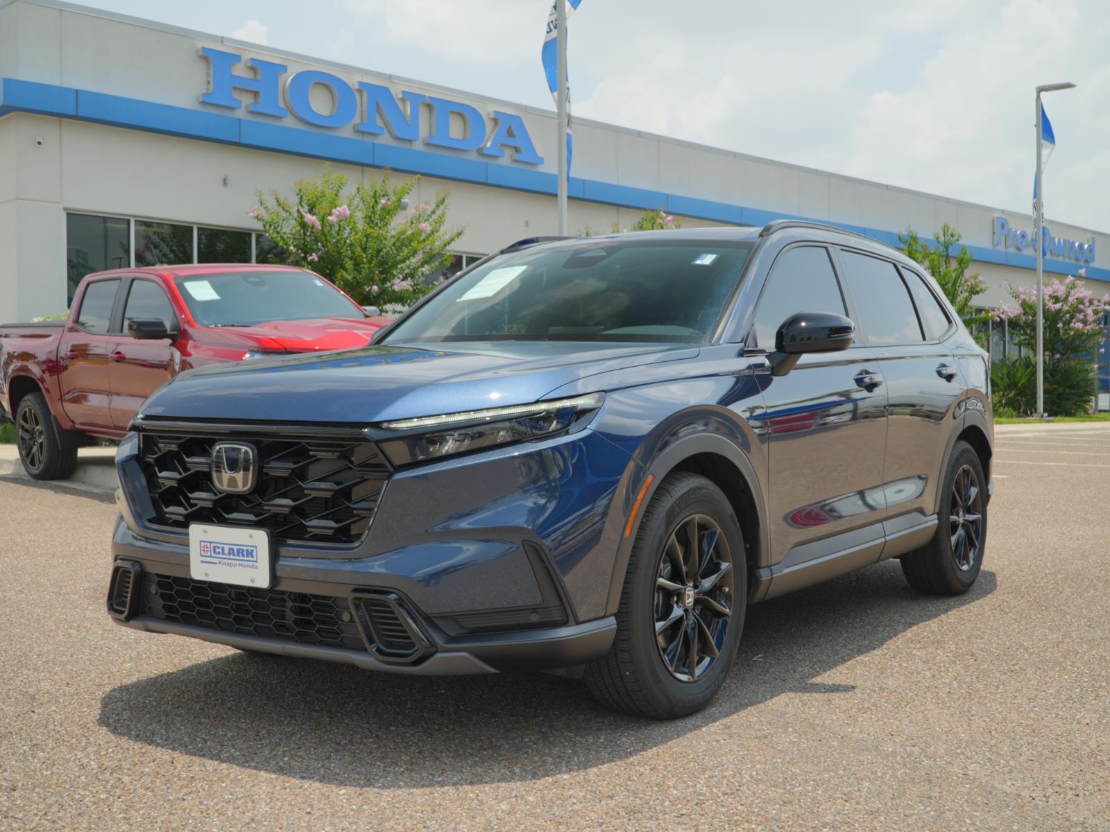 Canyon River Blue Metallic 2026 Honda CR-V Hybrid Sport-L FWD SUV / Crossover Front-Wheel Drive 1-Speed Dual Clutch