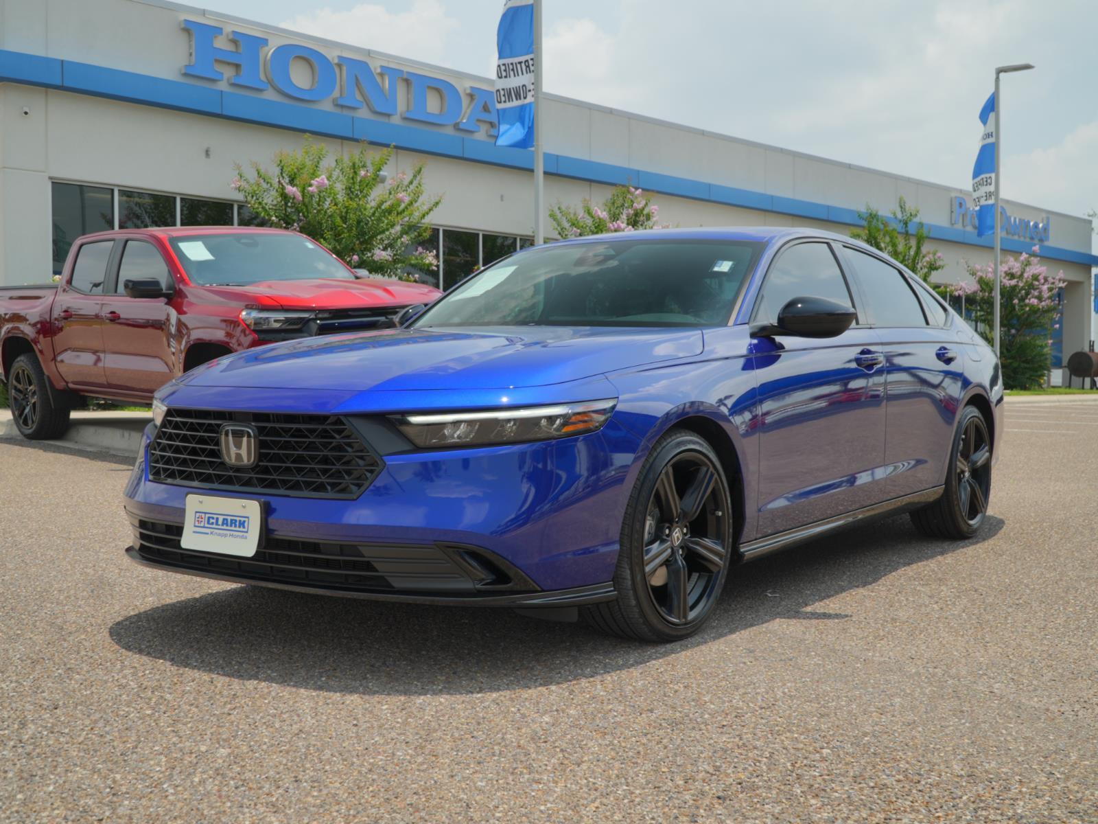 Still Night Pearl 2025 Honda Accord Hybrid Sedan Front-Wheel Drive Continuously Variable Transmission