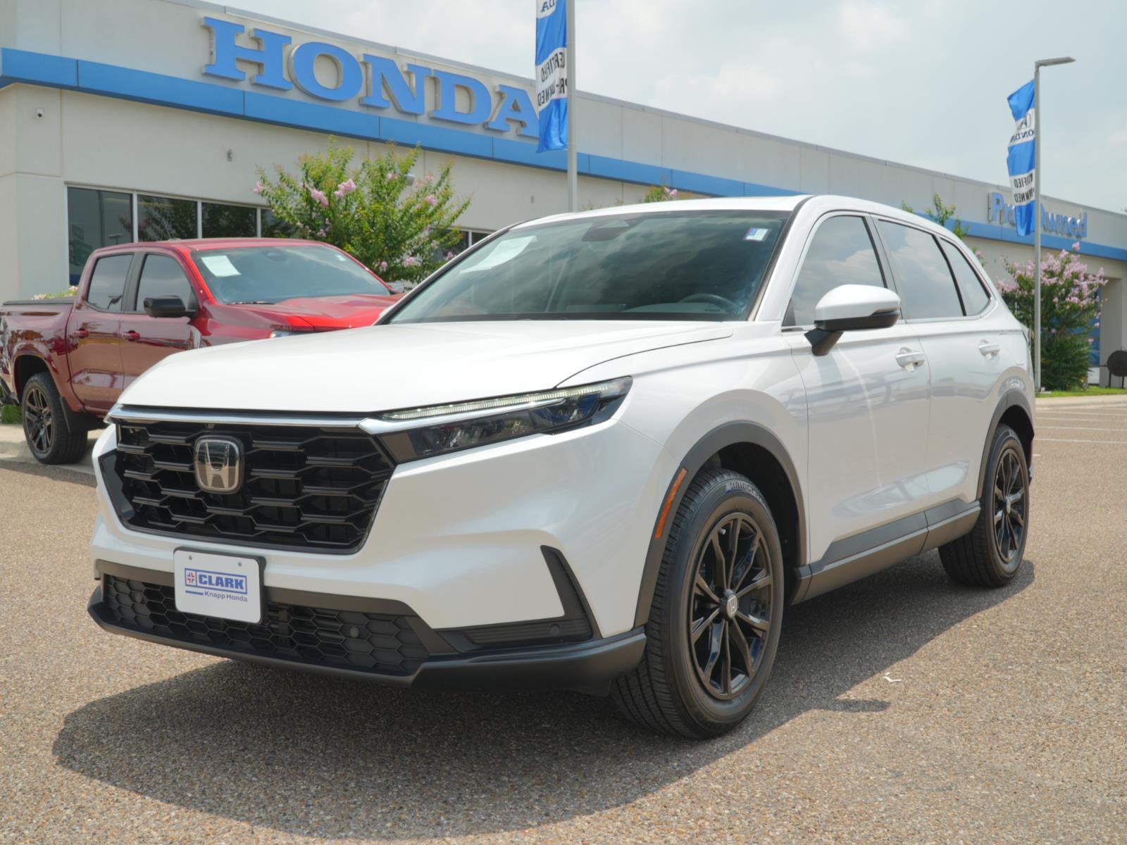 Platinum White Pearl 2024 Honda CR-V EX-L AWD SUV / Crossover All-Wheel Drive Continuously Variable Transmission