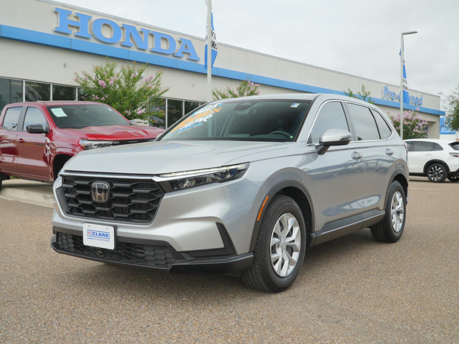 Solar Silver Metallic 2025 Honda CR-V SUV / Crossover Front-Wheel Drive Continuously Variable Transmission