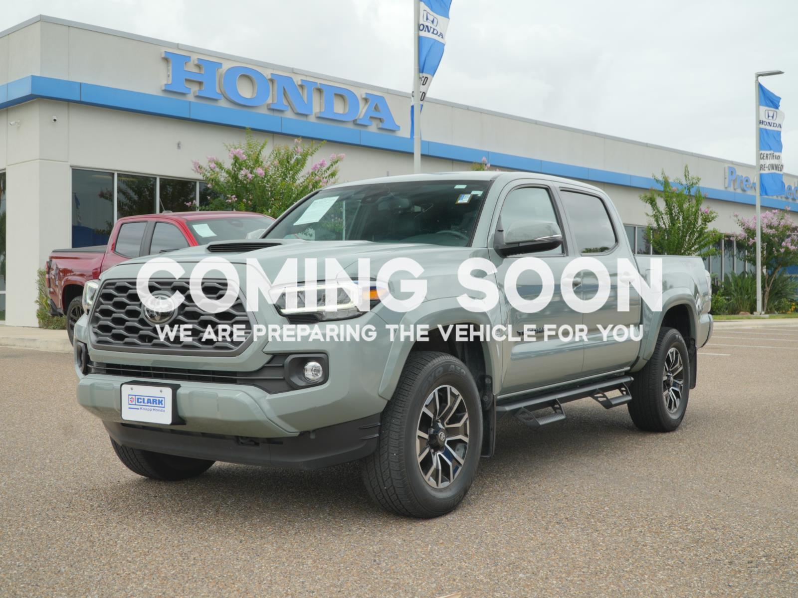 Lunar Rock 2023 Toyota Tacoma TRD Sport Double Cab RWD Pickup Truck 4X2 6-Speed Automatic