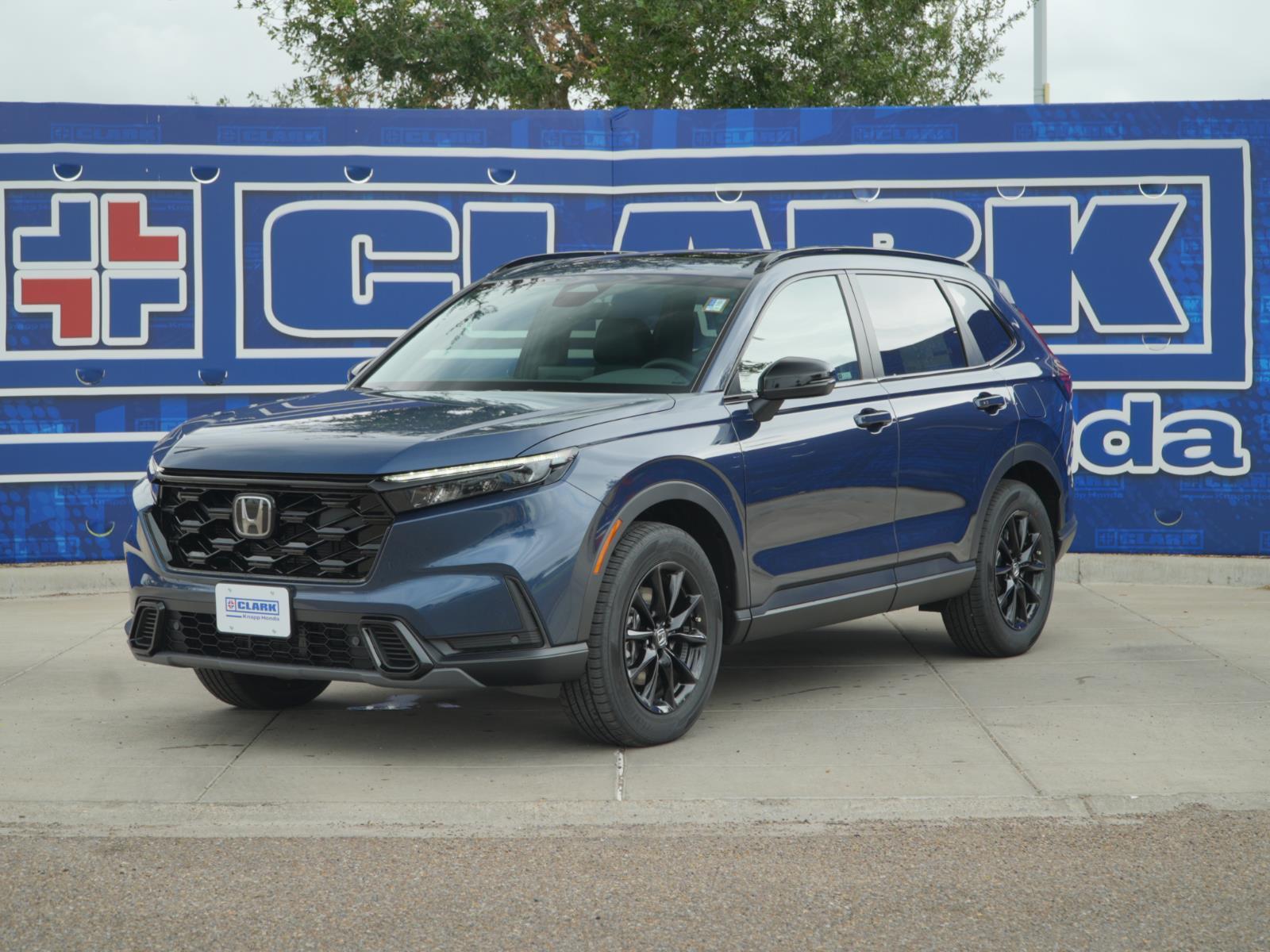 Canyon River Blue Metallic 2026 Honda CR-V Hybrid Sport-L AWD SUV / Crossover All-Wheel Drive 1-Speed Dual Clutch