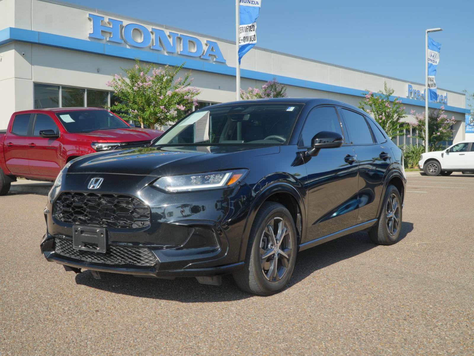 Crystal Black Pearl 2025 Honda HR-V SUV / Crossover Front-Wheel Drive Continuously Variable Transmission