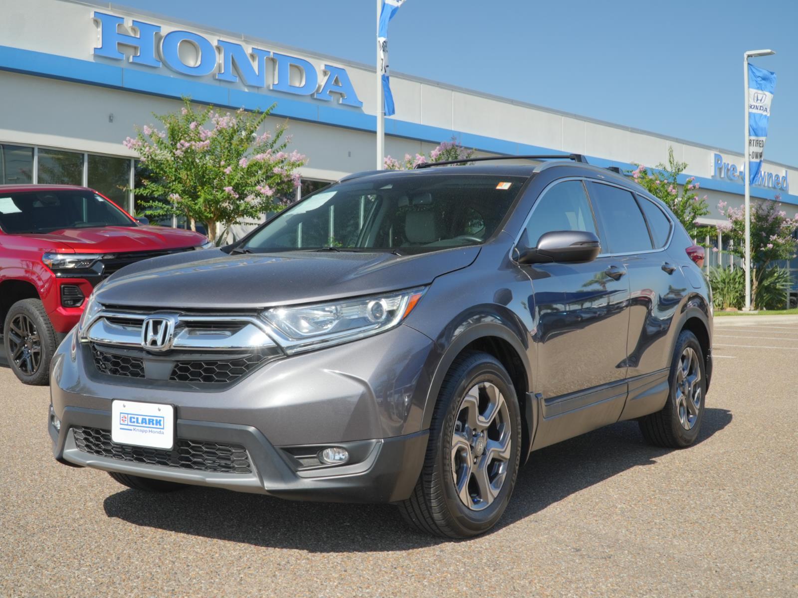 Gray (Modern Steel Metallic) 2019 Honda CR-V SUV / Crossover Front-Wheel Drive Continuously Variable Transmission
