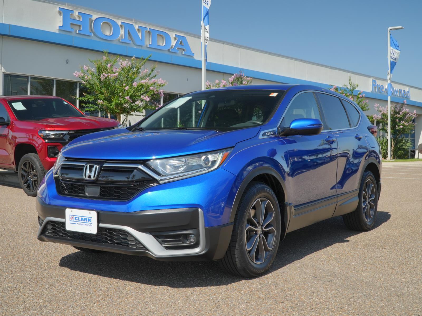 Aegean Blue Metallic 2020 Honda CR-V SUV / Crossover Front-Wheel Drive Continuously Variable Transmission