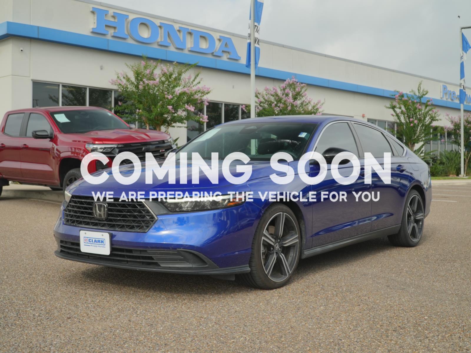 Still Night Pearl 2023 Honda Accord Hybrid Sedan Front-Wheel Drive 1-Speed Dual Clutch