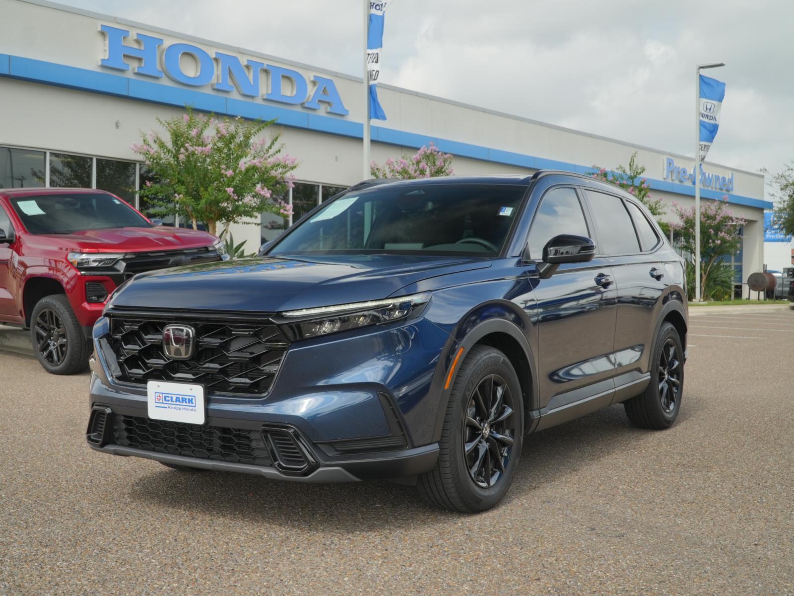 Canyon River Blue Metallic 2026 Honda CR-V Hybrid SUV / Crossover Front-Wheel Drive 1-Speed Dual Clutch