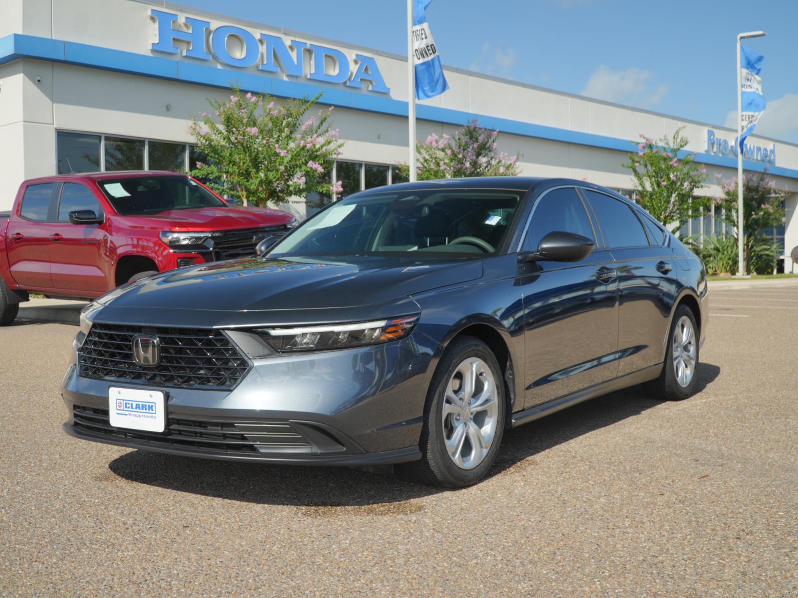 Meteorite Gray Metallic 2024 Honda Accord Sedan Front-Wheel Drive Continuously Variable Transmission