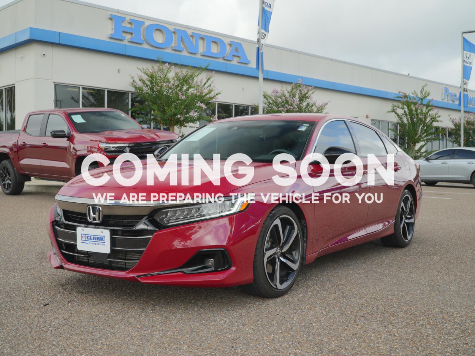 San Marino Red 2022 Honda Accord Sedan Front-Wheel Drive Continuously Variable Transmission