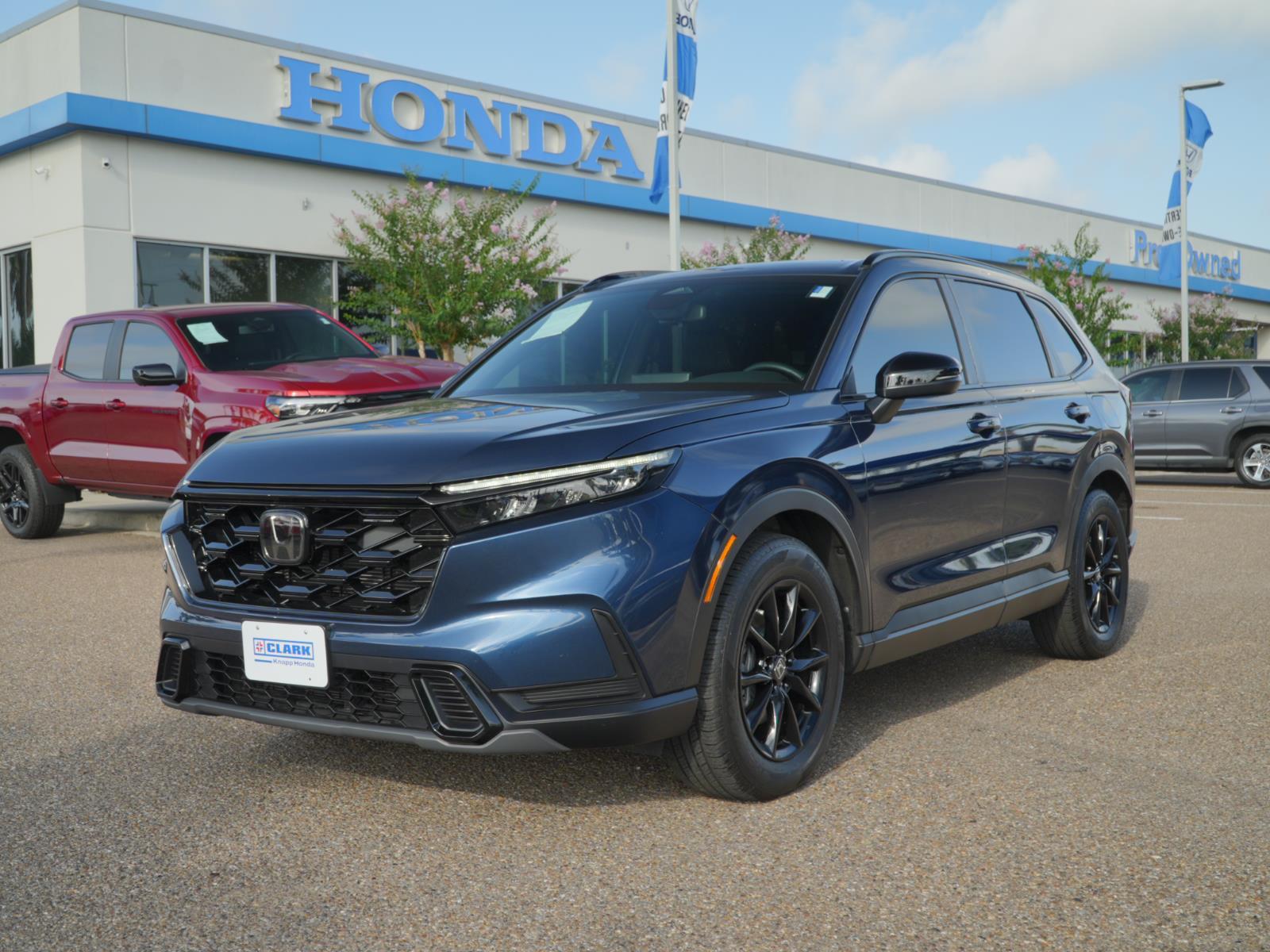 Canyon River Blue Metallic 2026 Honda CR-V Hybrid SUV / Crossover Front-Wheel Drive 1-Speed Dual Clutch