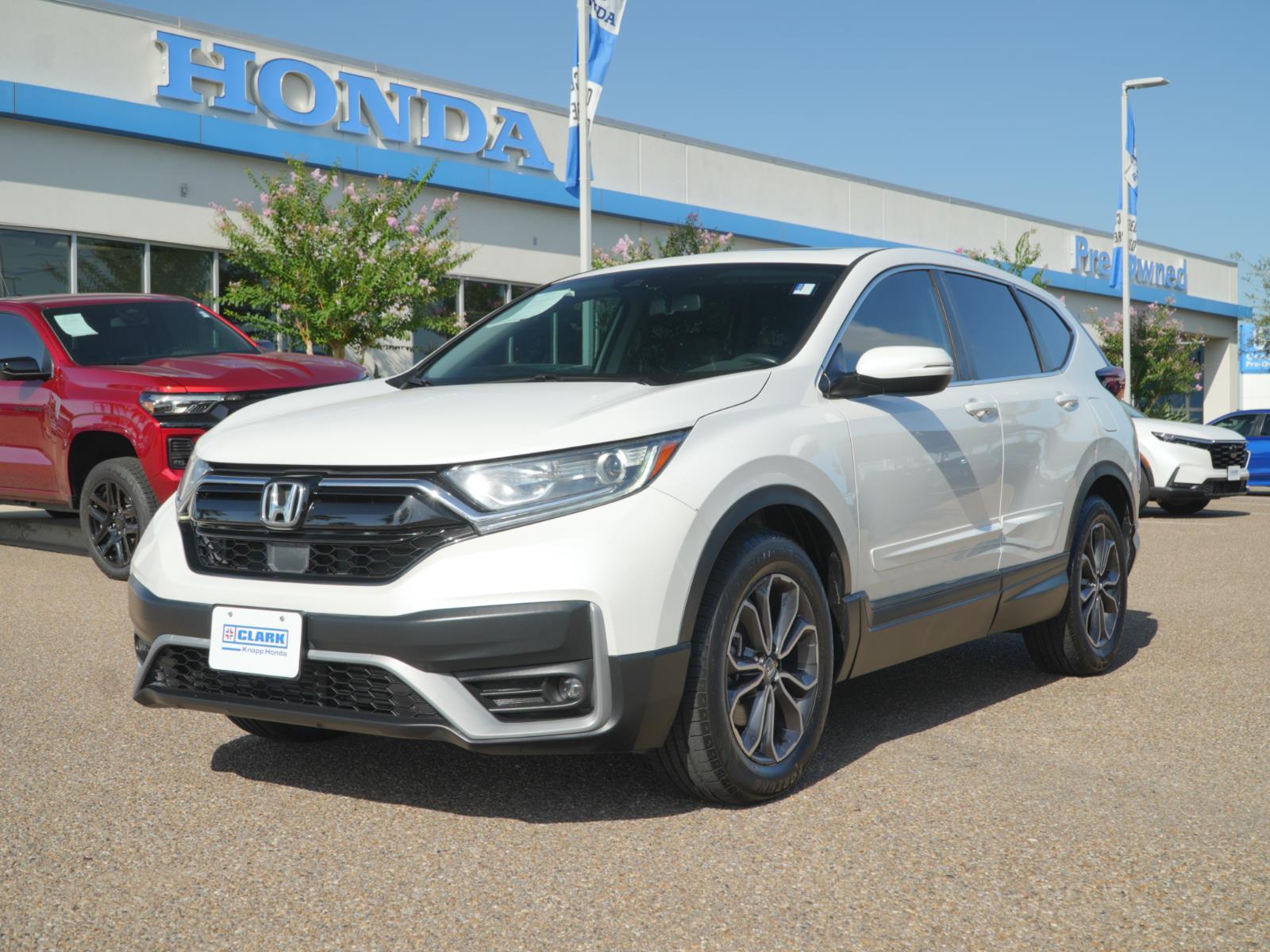 Platinum White Pearl 2020 Honda CR-V SUV / Crossover Front-Wheel Drive Continuously Variable Transmission